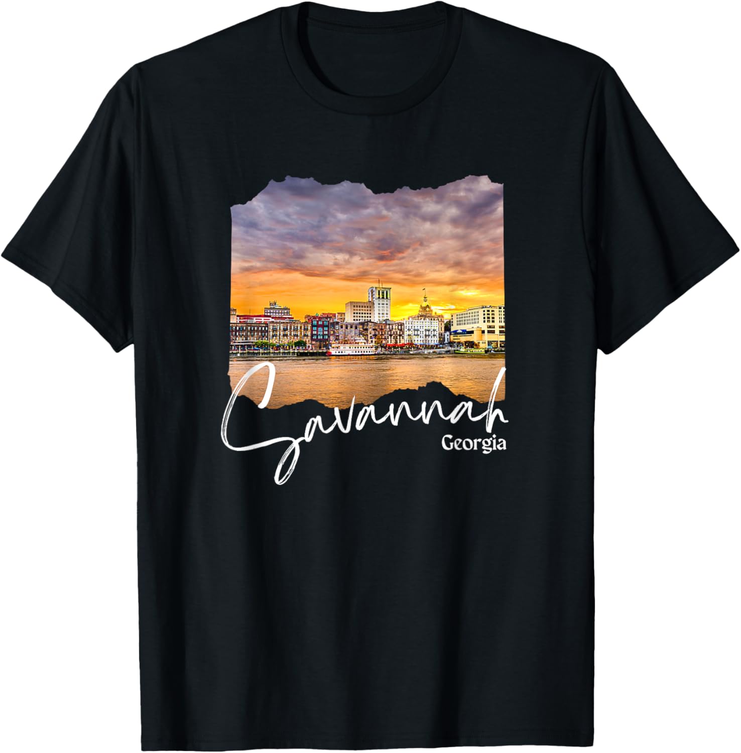 Savannah Georgia Souvenir T-Shirt Perfect for Beach Lovers and Tourists - 11
