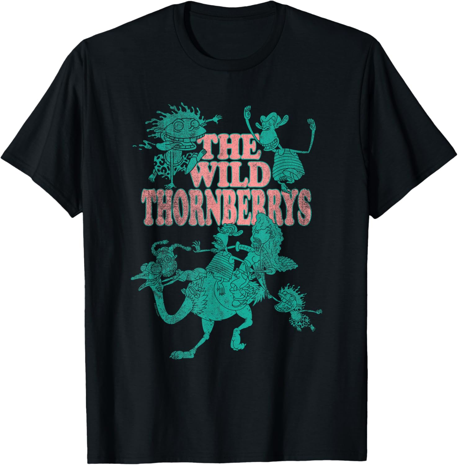 Wild Thornberry's Retro 90s Cartoon T-Shirt for Family Fun and Style - 2