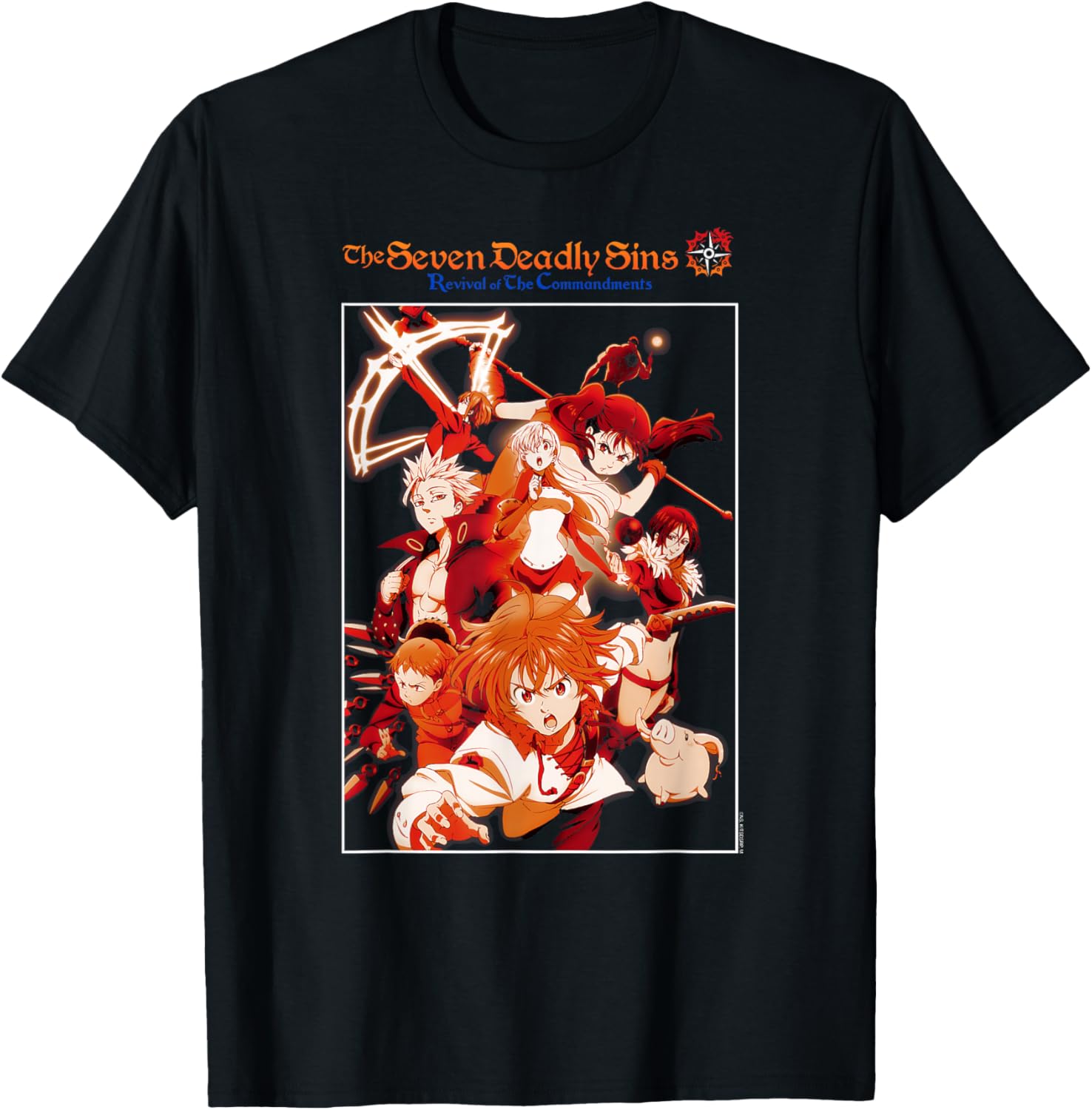The Seven Deadly Sins Season 3 Anime T-Shirt Stylish Apparel for Fans - 1