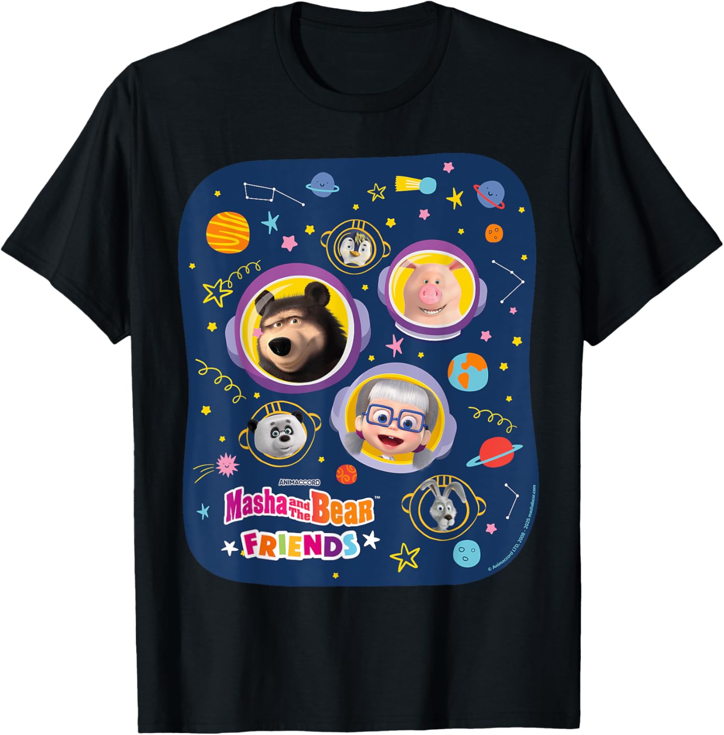 Space Friends T-Shirt for Fun and Adventure Lovers in Clothing and Apparel - 12