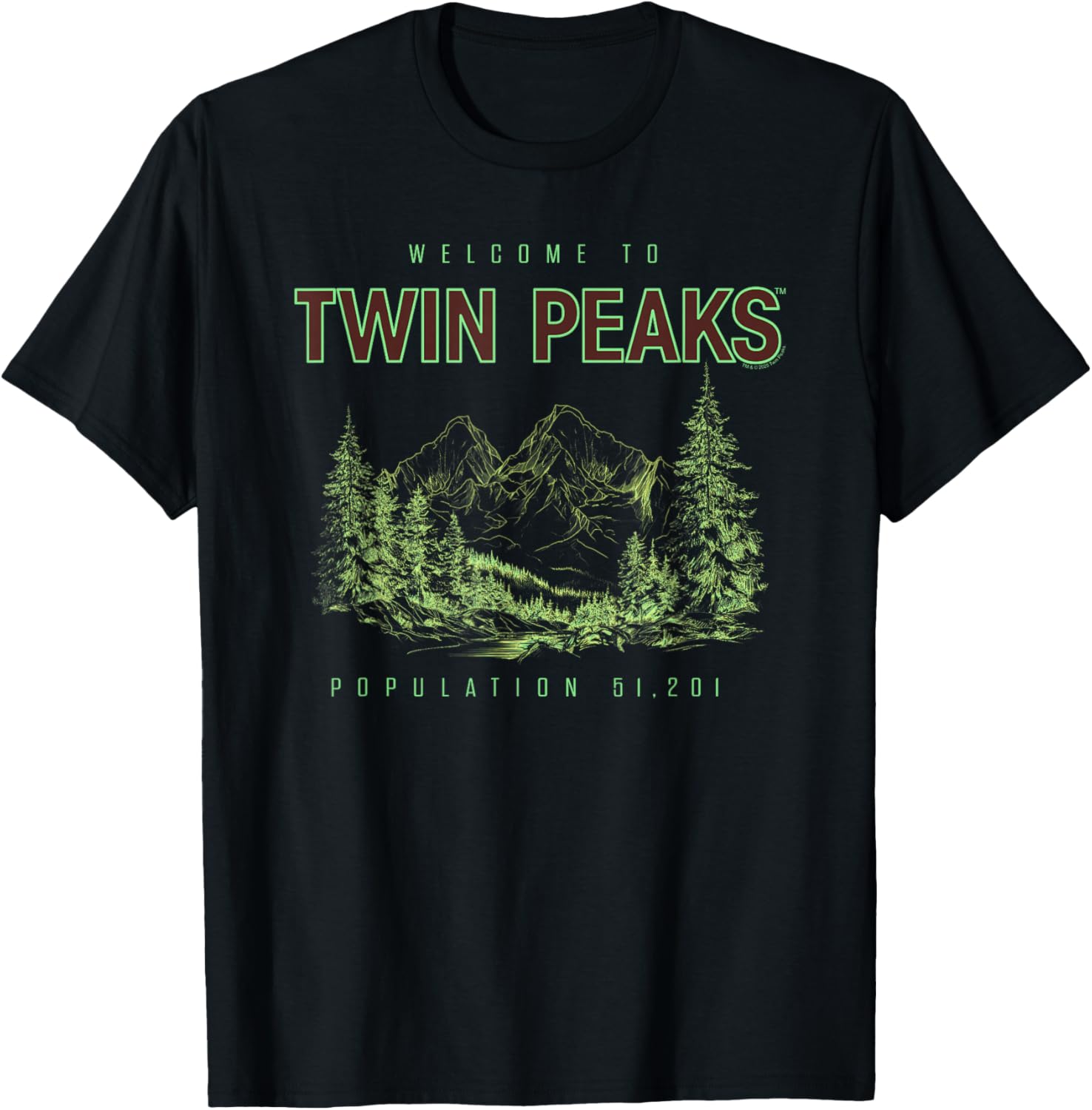 Twin Peaks Welcome T-Shirt for Fans of the Classic TV Show - 4