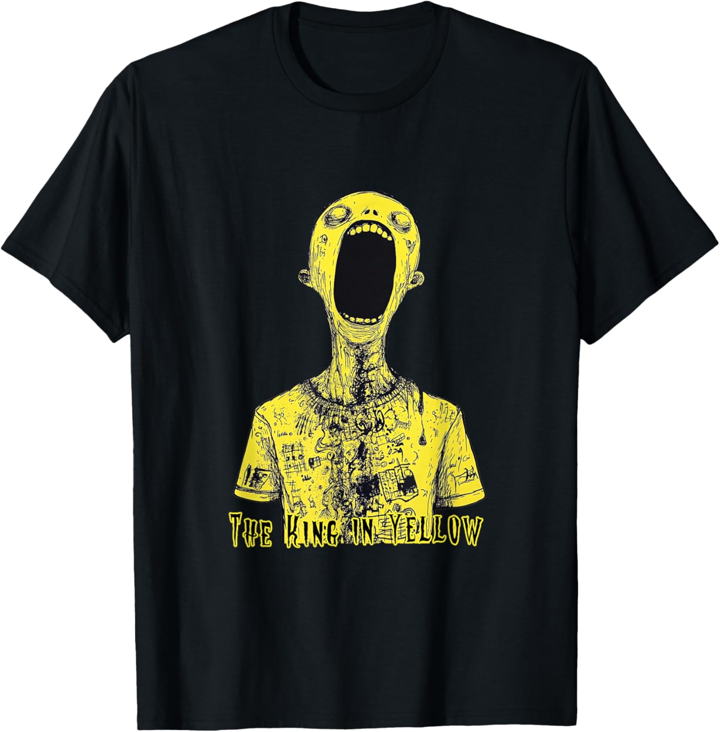The King in Yellow T-Shirt - Tales of Madness and Mystery Apparel - 3