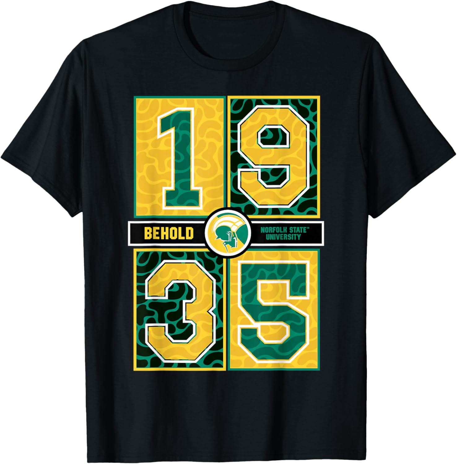 Norfolk State University Spartans HBCU Concrete Date T-Shirt for Fans - 2