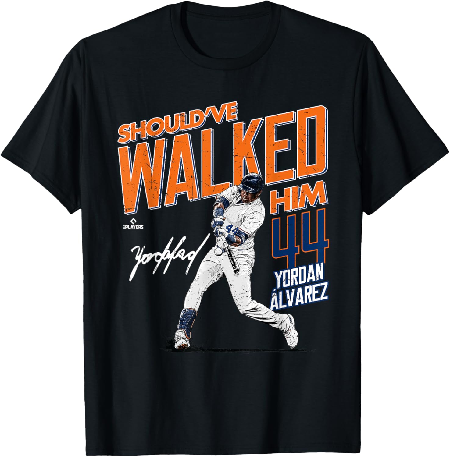 Yordan Alvarez Should've Walked Him T-Shirt MLB Houston Baseball Gear - 5
