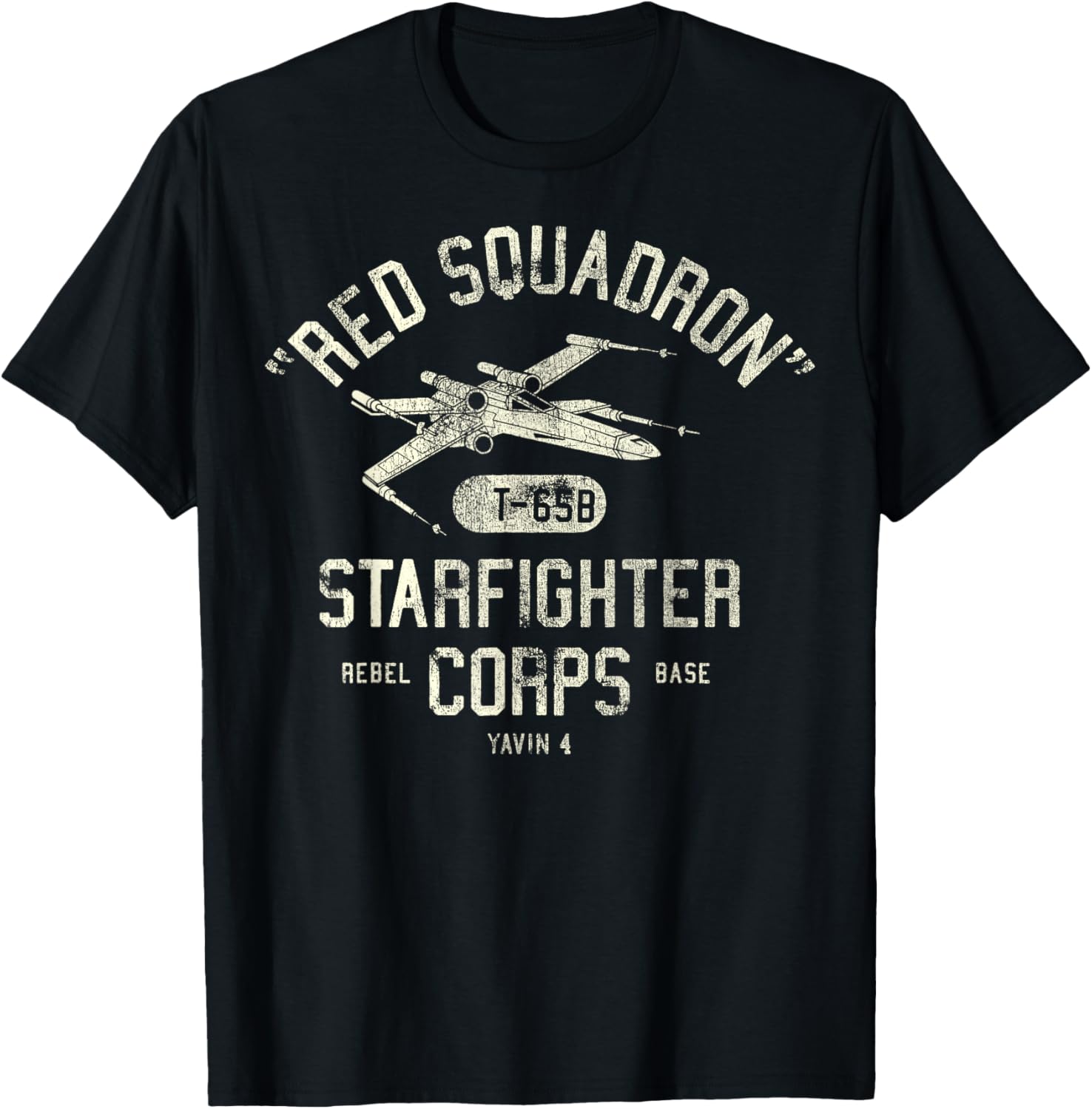 Star Wars X-Wing Starfighter Corps Collegiate T-Shirt for Fans - 2