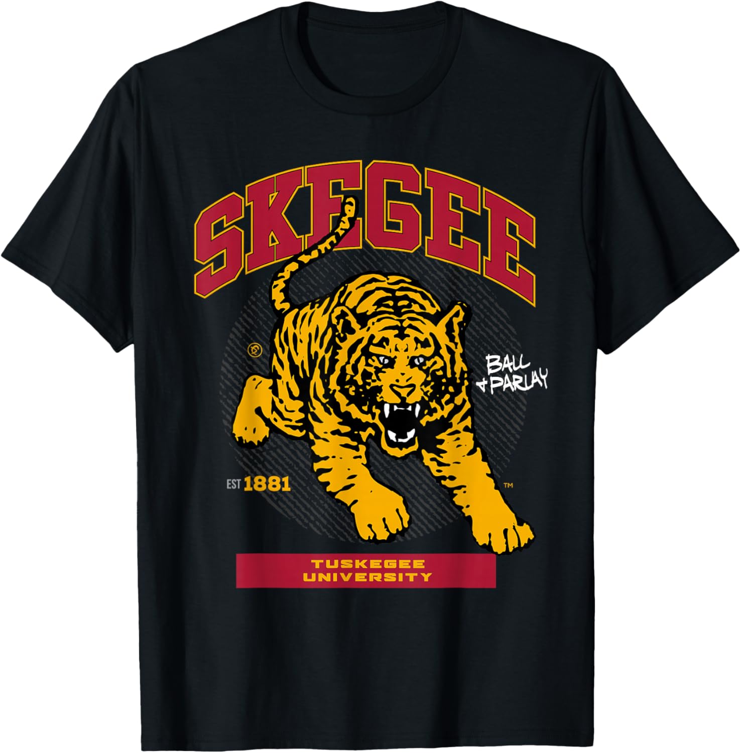 Tuskegee University Golden Tigers T-Shirt HBCU Apparel for Fans - 2