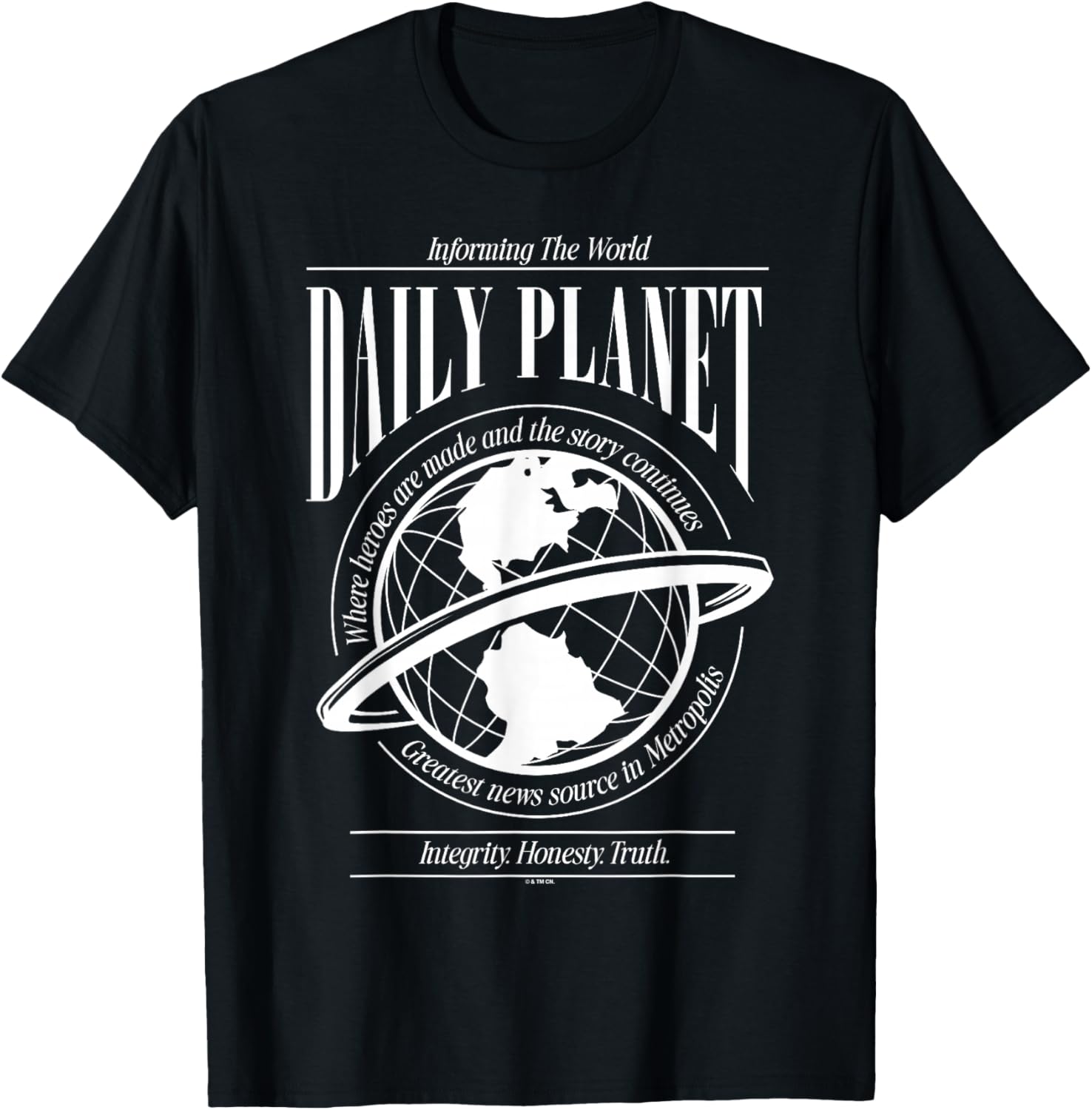 Superman Daily Planet Logo T-Shirt for DC Comics Fans - Stylish Apparel - 1