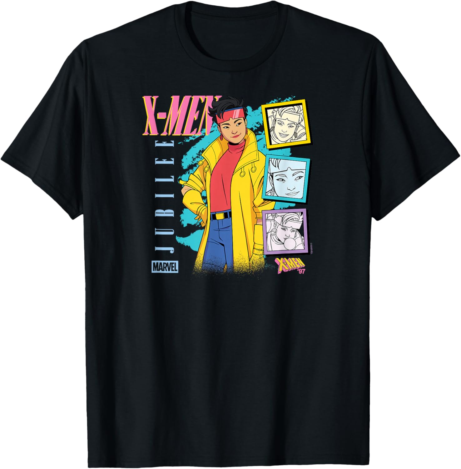 X-Men Jubilee 90s T-Shirt - Retro Marvel Graphic Tee for Fans - 1