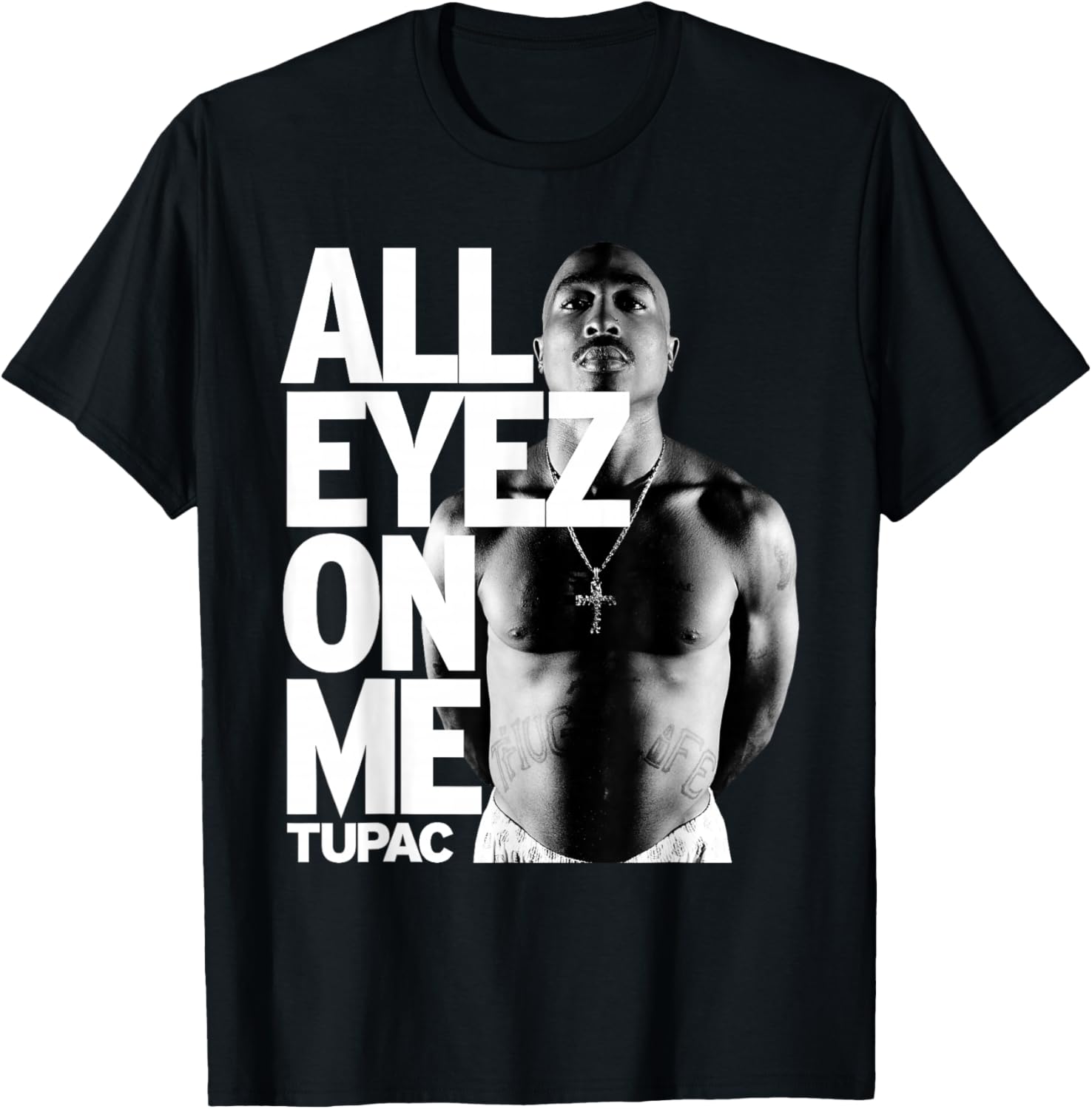 Tupac All Eyez On Me T-Shirt for Fans of Classic Hip-Hop Style - 8