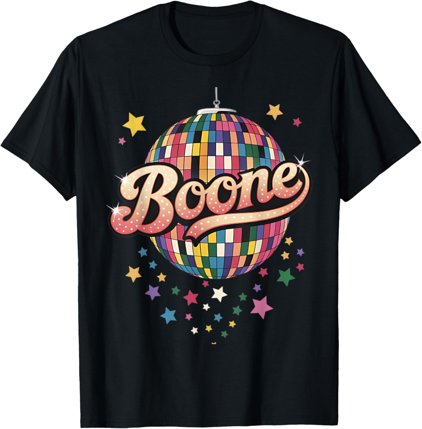 Personalized Girl Retro Boone Heart T-Shirt for Stylish Kids Outfit - 5