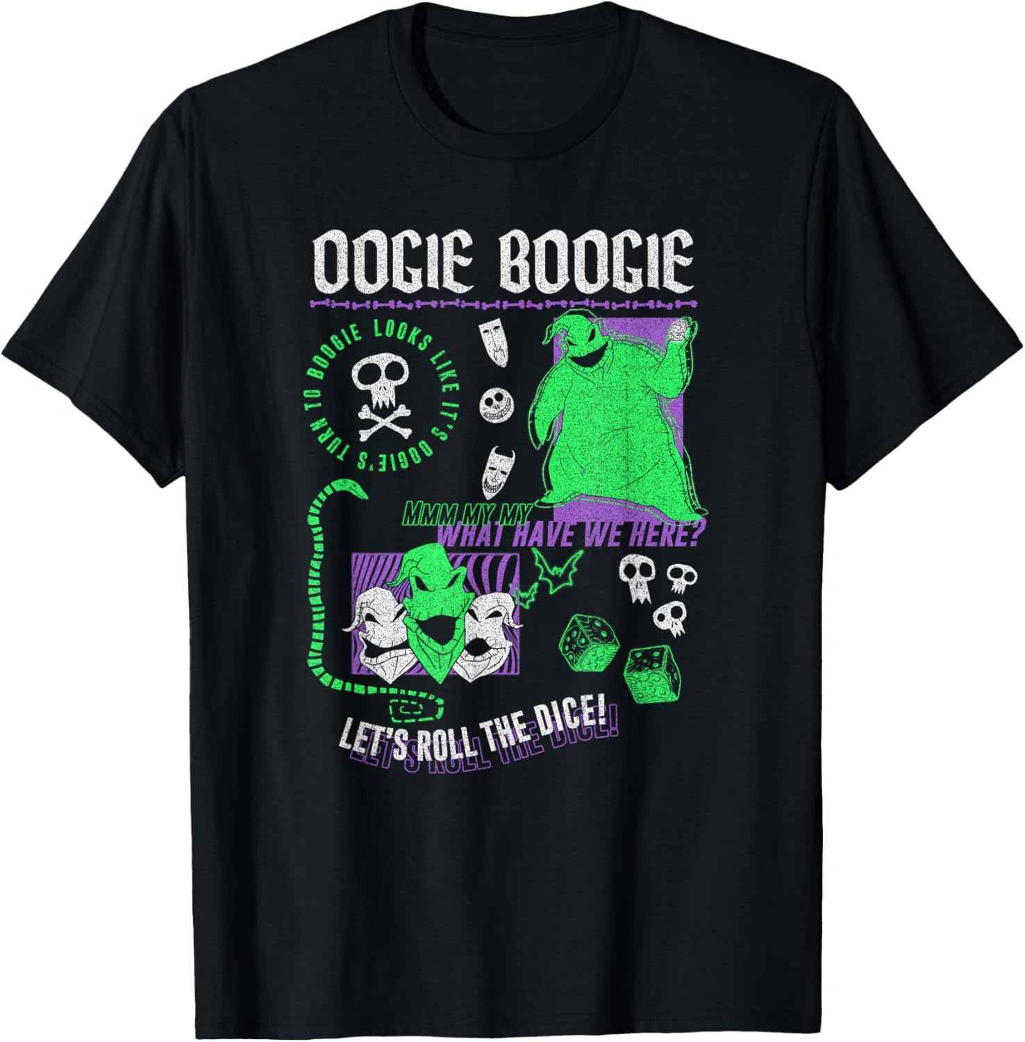 Oogie Boogie T-Shirt from Disney The Nightmare Before Christmas - Fun Style - 8