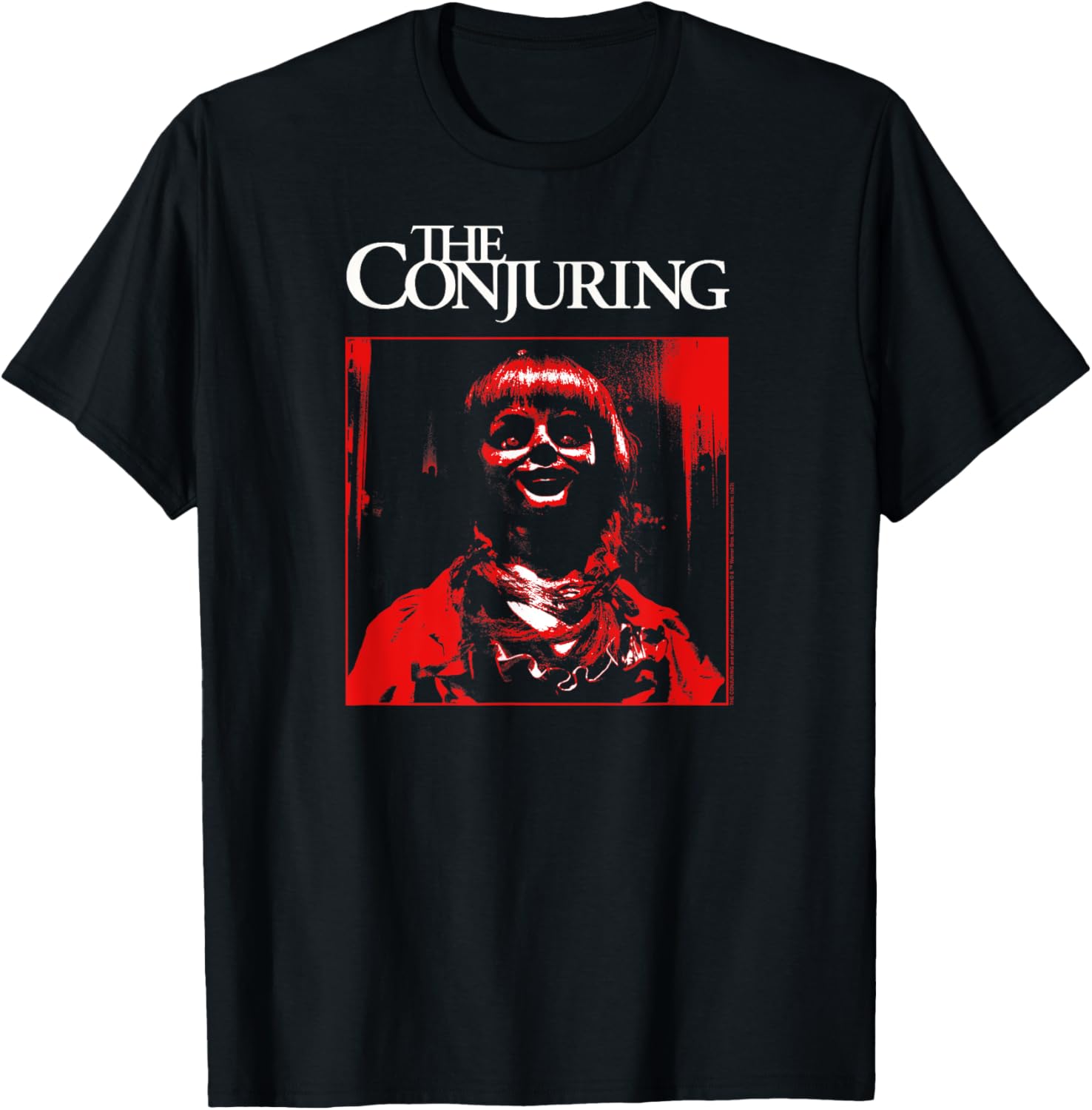 The Conjuring Annabelle Horror Movie T-Shirt with Unique Logo Design - 1