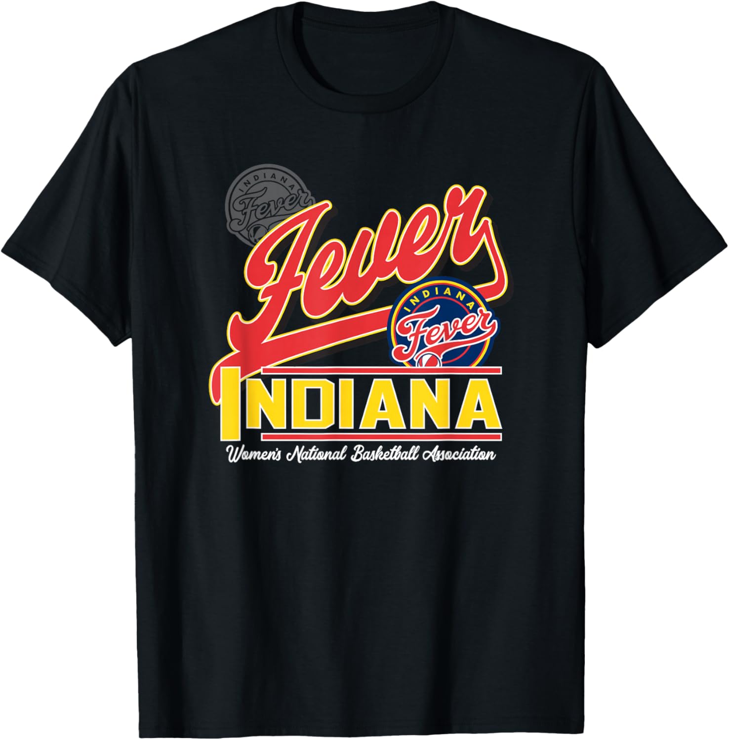 WNBA Indiana Fever Replica Hard T-Shirt for Ultimate Sports Fans - 3