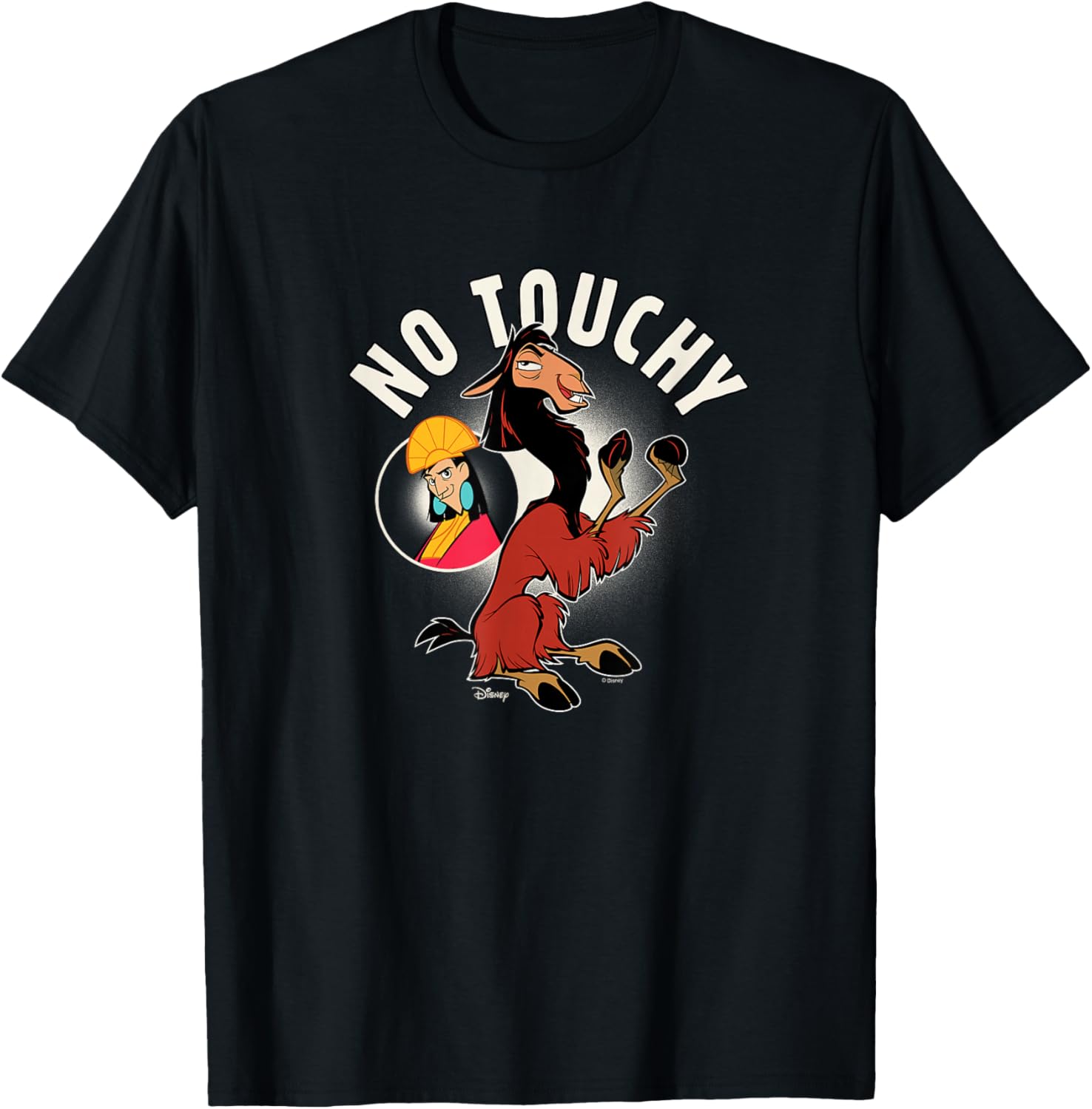 The Emperors New Groove No Touchy T-Shirt Fun Apparel for Fans - 3