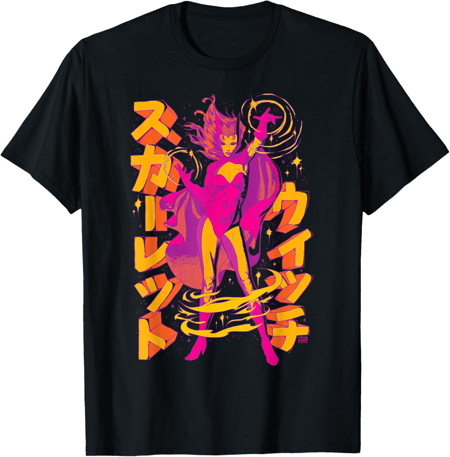 Scarlet Witch Manga Oversized T-Shirt - Stylish Comfort for Fans - 4