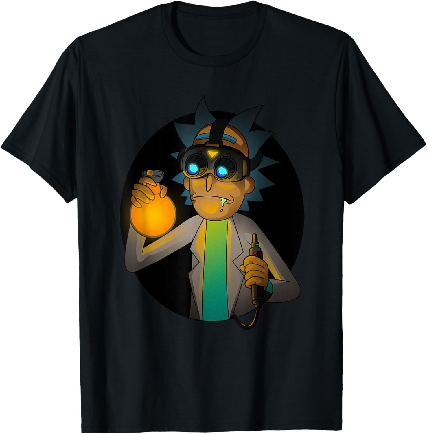 Rick and Morty Scientist Experiment T-Shirt for Fans of Adventure and Humor - 2