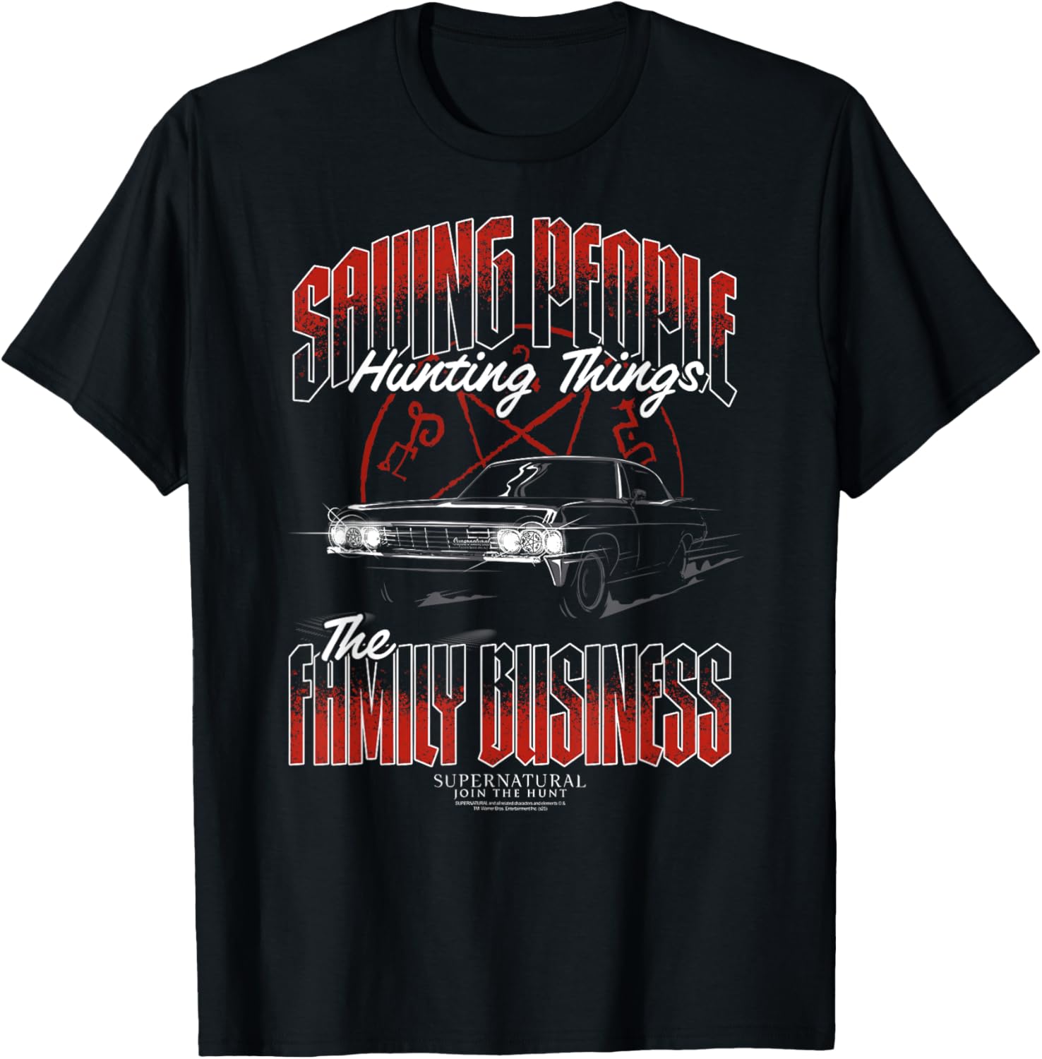 Supernatural Hunting Things T-Shirt for Fans of the Classic TV Show - 1