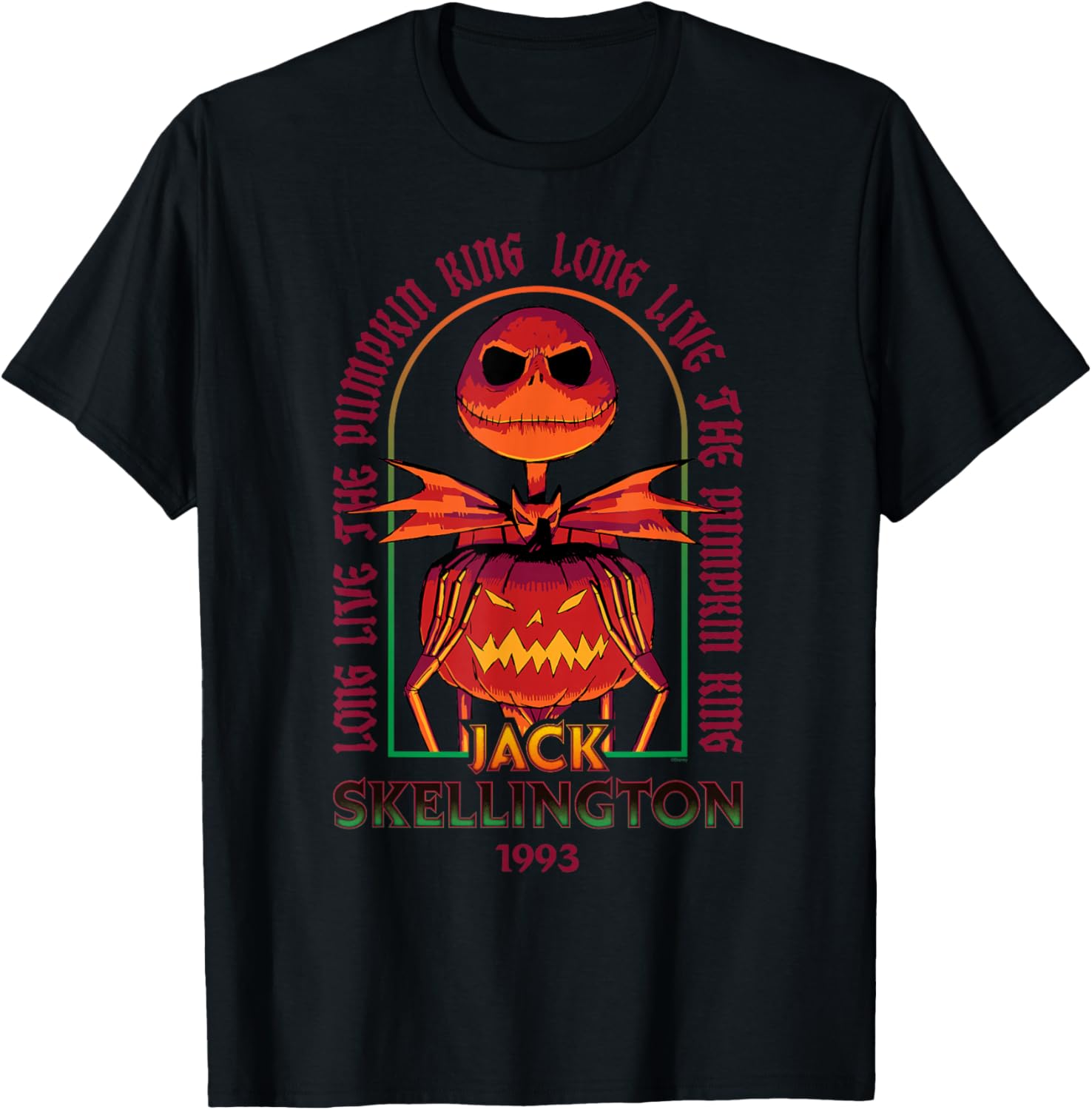 Disney Nightmare Before Christmas Jack T-Shirt 1993 for Fans and Collectors - 6