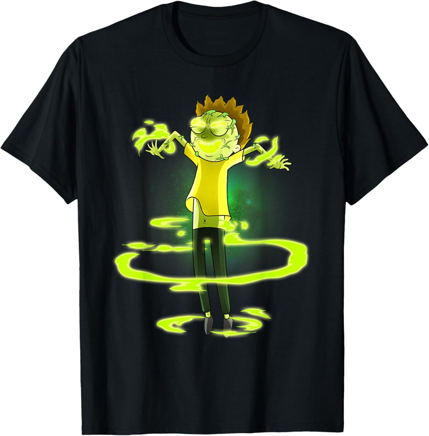 Possessed Morty T-Shirt for Fans of Rick and Morty - Fun Graphic Tee - 5