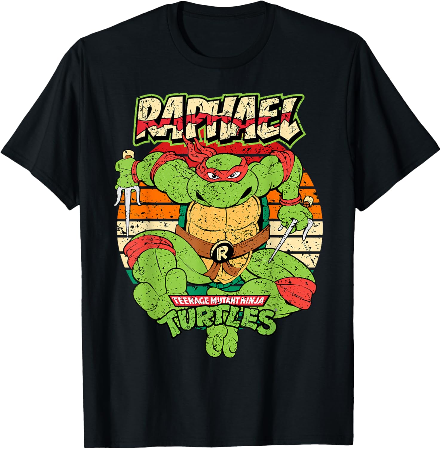 Raphael Action Sunset T-Shirt - Mademark x Teenage Mutant Ninja Turtles - 7