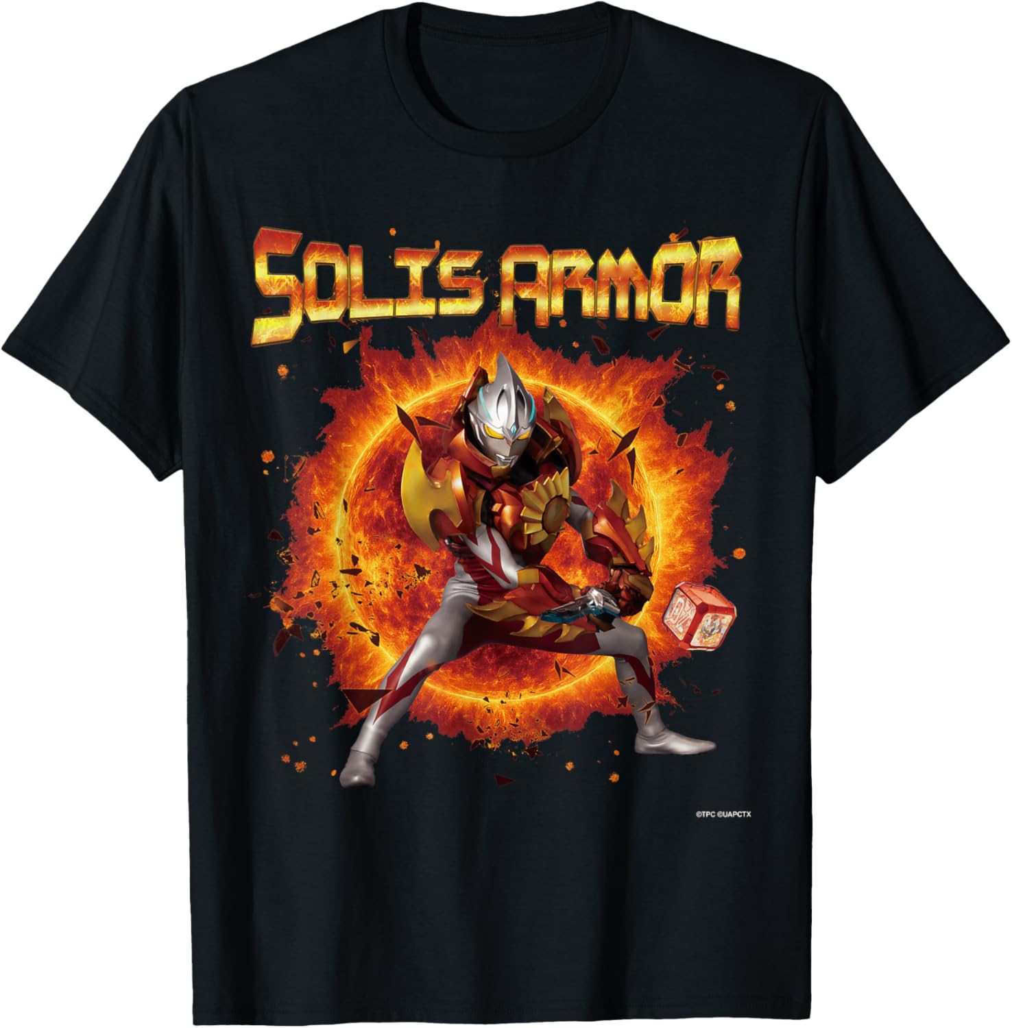 Ultraman Arc Solis Armor T-Shirt for Fans of Classic Sci-Fi Heroes - 5