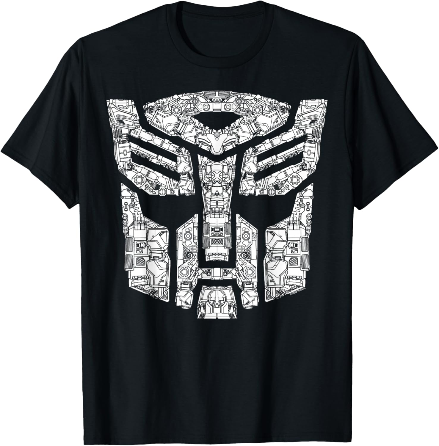 Transformers Autobots Iconic Black T-Shirt for Fans - Classic Fit Short Sleeve - 10