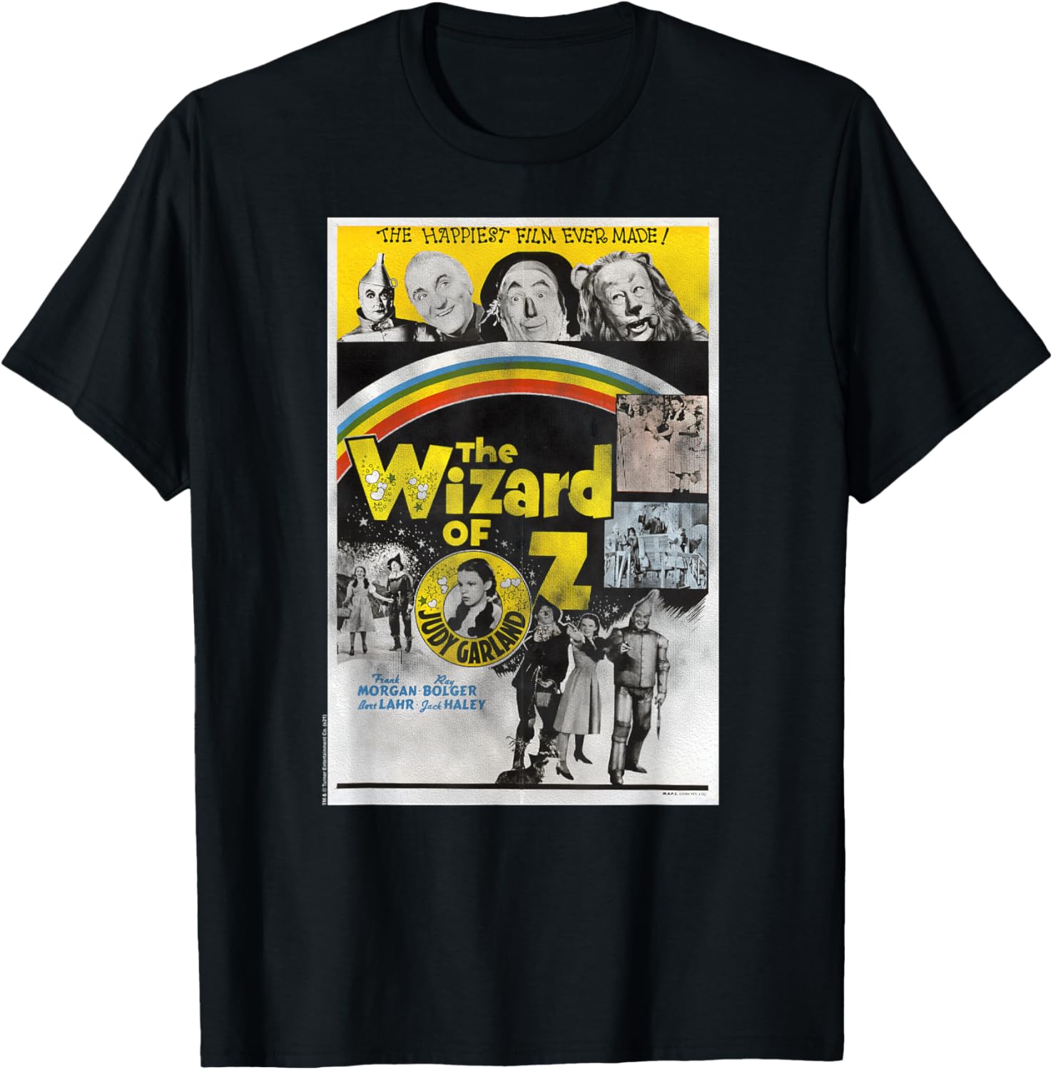 Wizard of Oz Vintage Movie Poster T-Shirt for Fans of Classic Films - 2