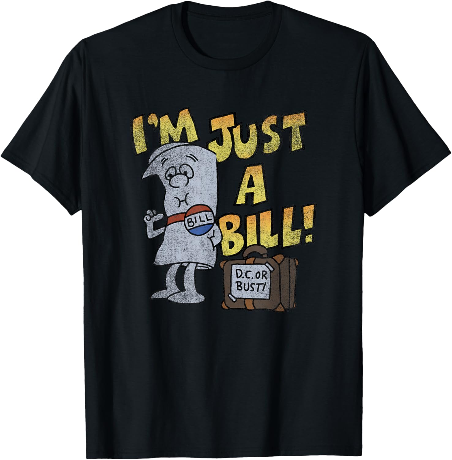Ripple Junction Schoolhouse Rock I'm Just A Bill Congress T-Shirt - 1