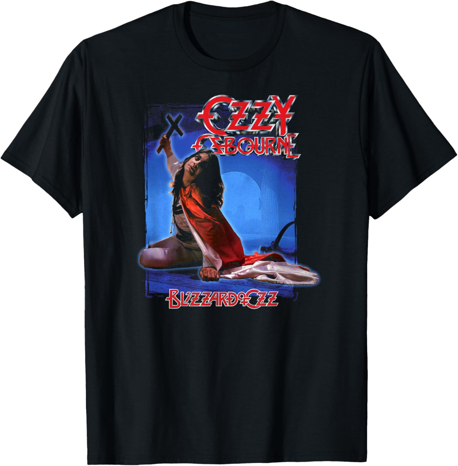 Ozzy Osbourne Blizzard Album Cover T-Shirt for Music Lovers and Fans - 1
