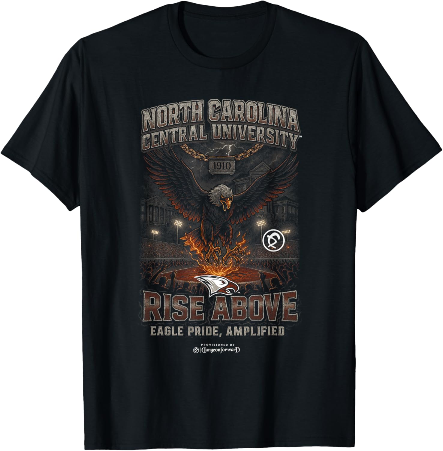 North Carolina Central University HBCU Bootleg T-Shirt for Fans - 1