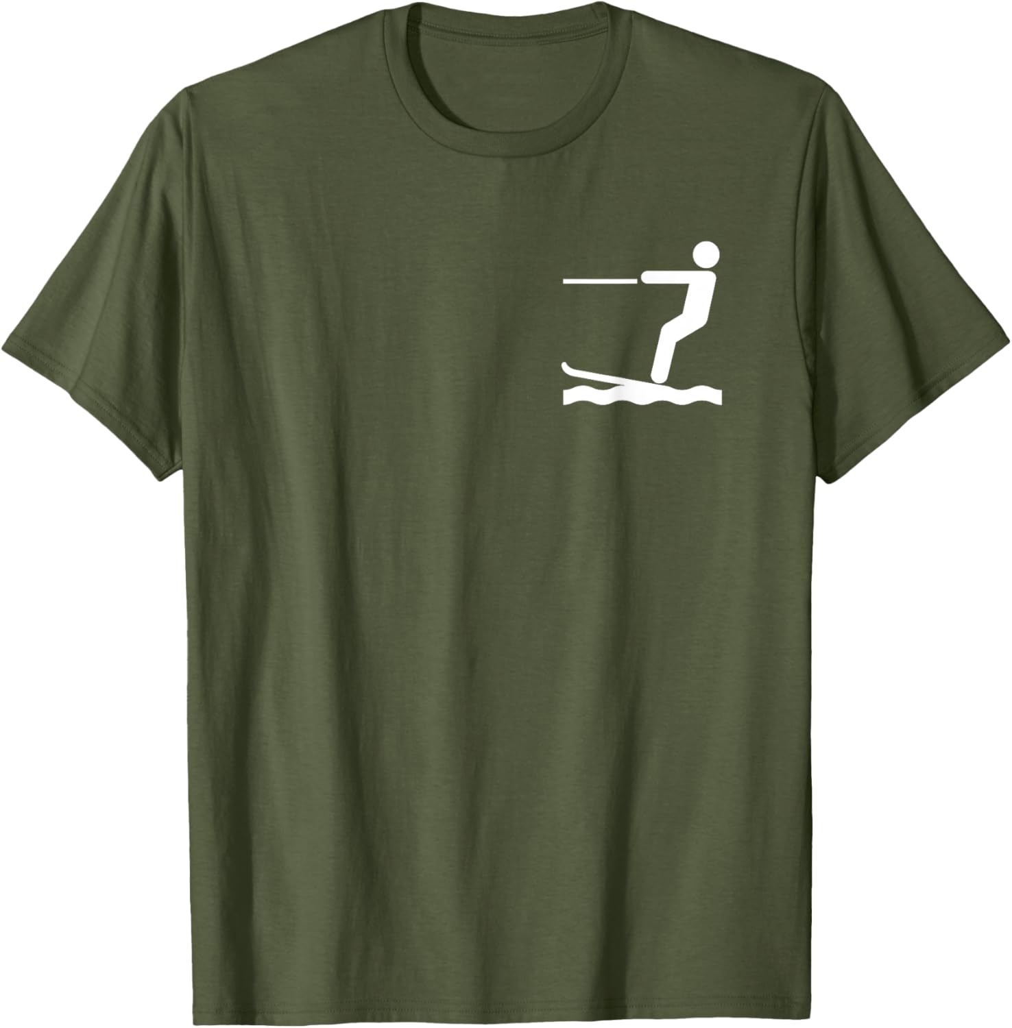 Water Ski Fun Logo T-Shirt for Enthusiasts - Perfect Waterski Apparel - 11
