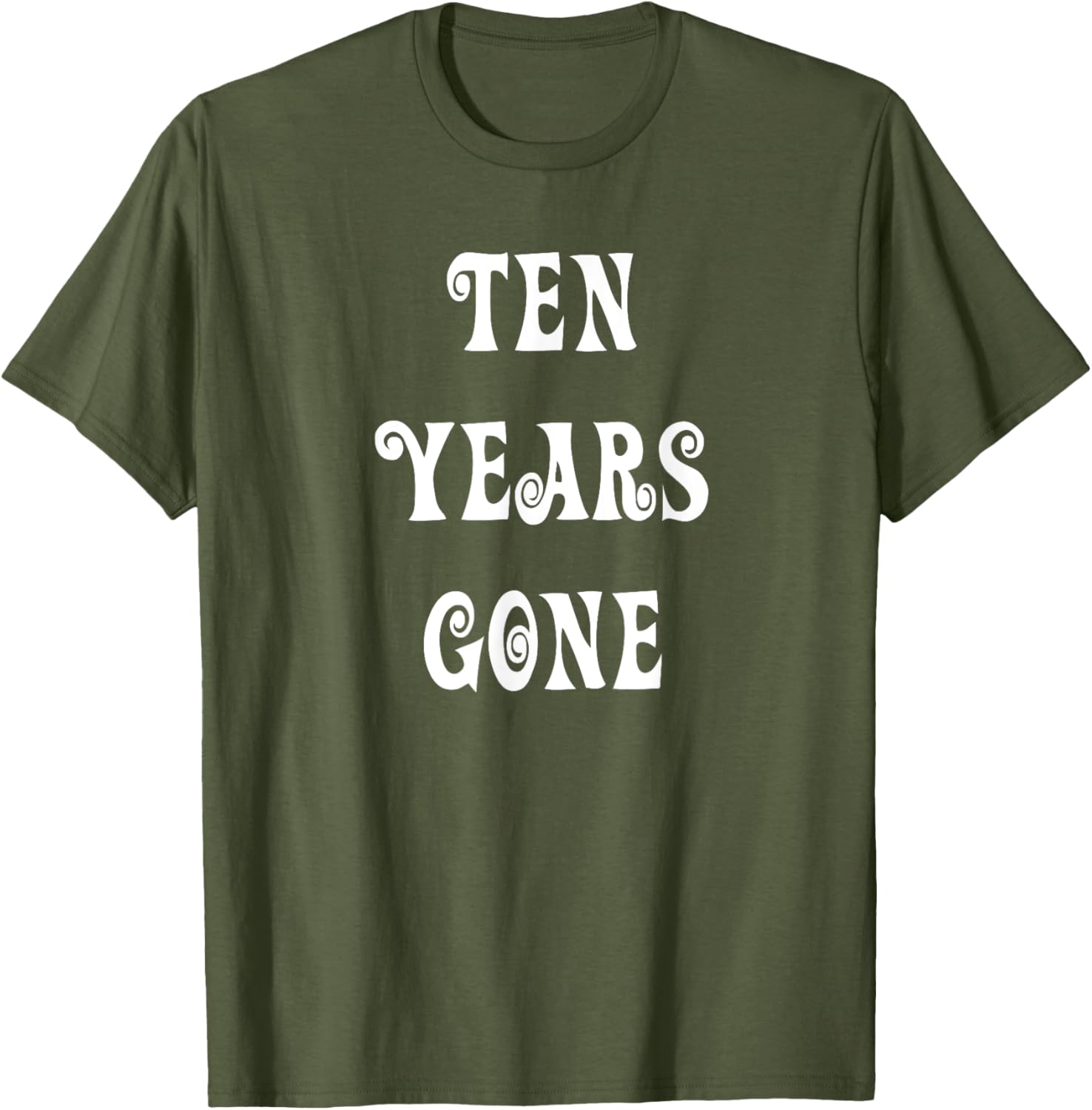 Stylish Ten Years Gone T-Shirt for Trendy Fashion Lovers - 19