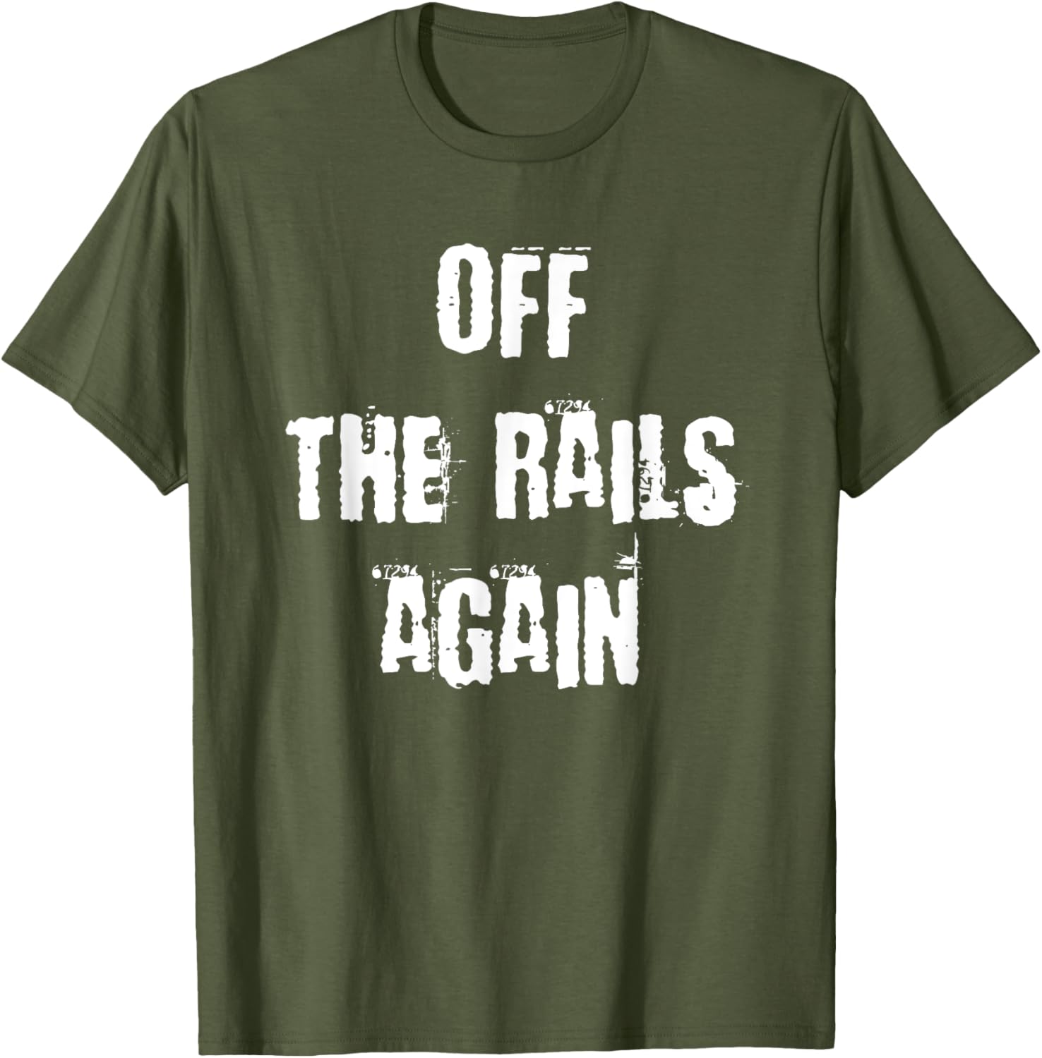 Off The Rails Again T-Shirt for Trendy Casual Style and Comfort - 2