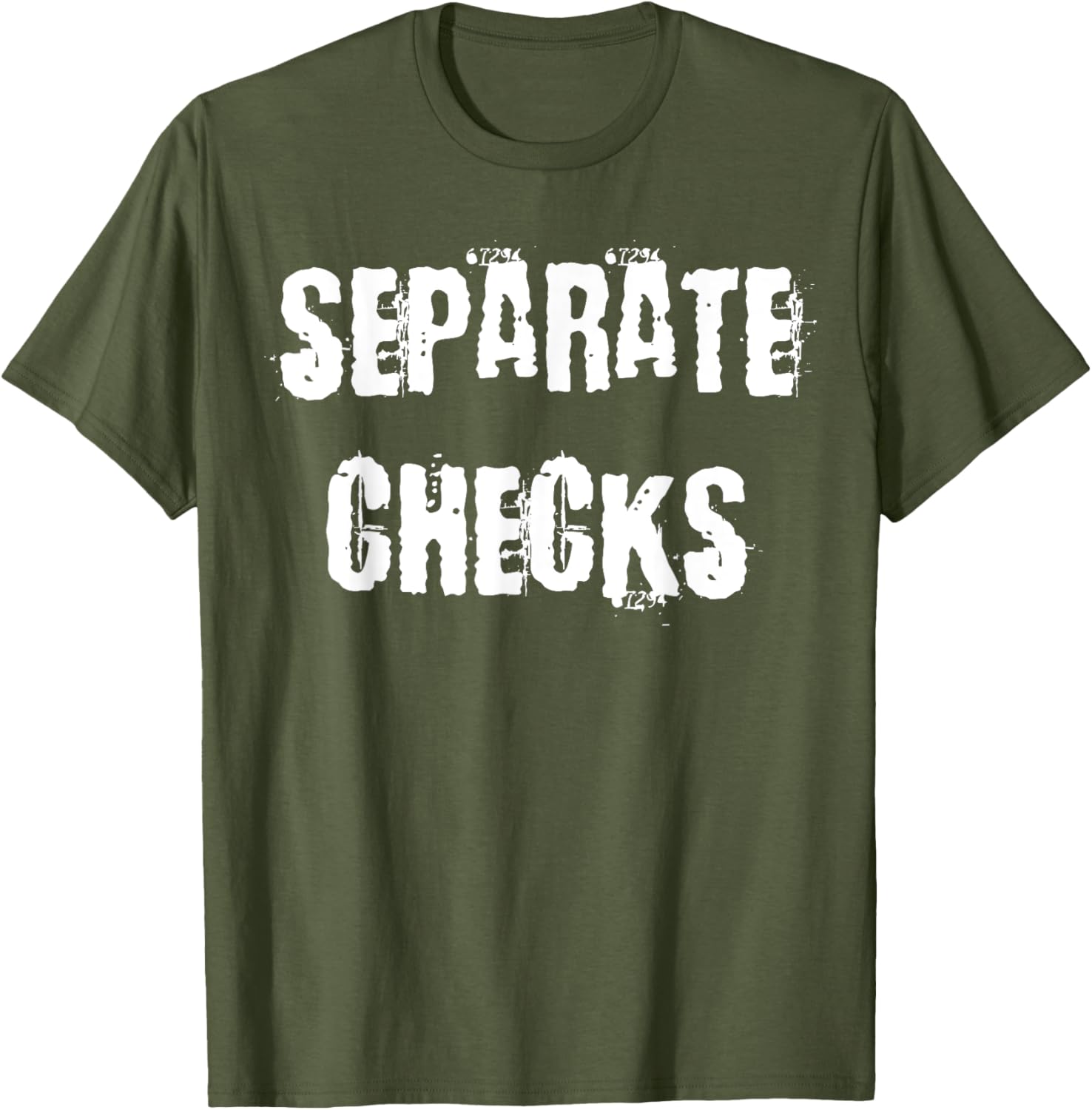 Separate Checks Funny Restaurant T-Shirt for Food Lovers and Waitstaff - 12