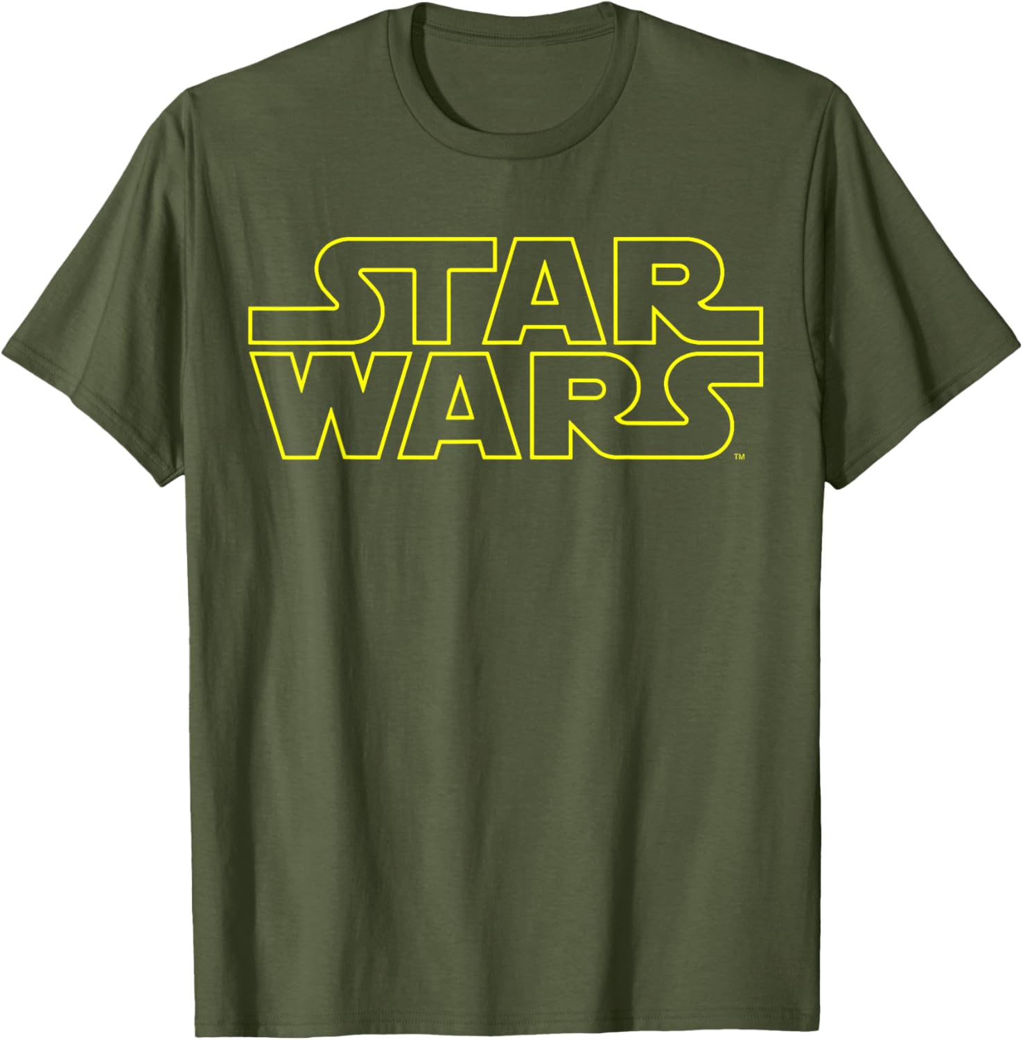 Star Wars Simple Title Logo T-Shirt for Fans | Disney+ Apparel - 6