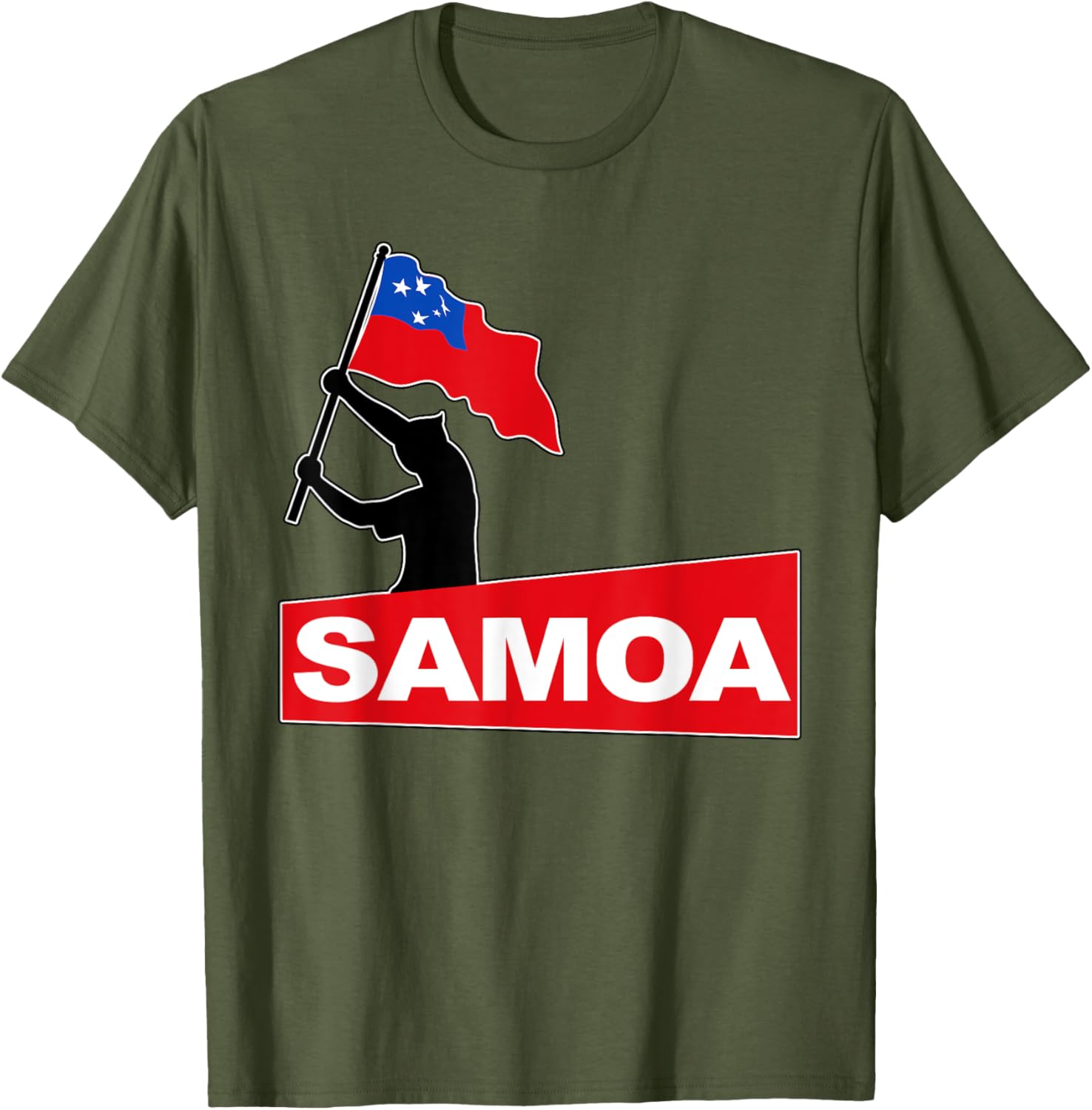 Proud Samoan Flag T-Shirt - Celebrate Your Samoa Patriotism in Style - 5