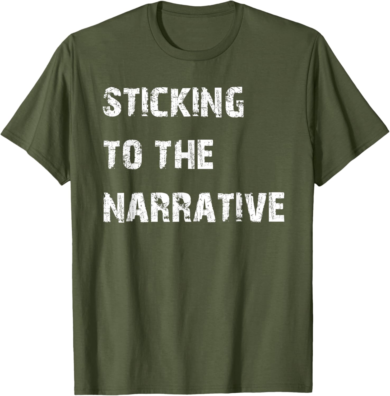 Sticking to the Narrative T-Shirt for Unique Style and Comfort - 12