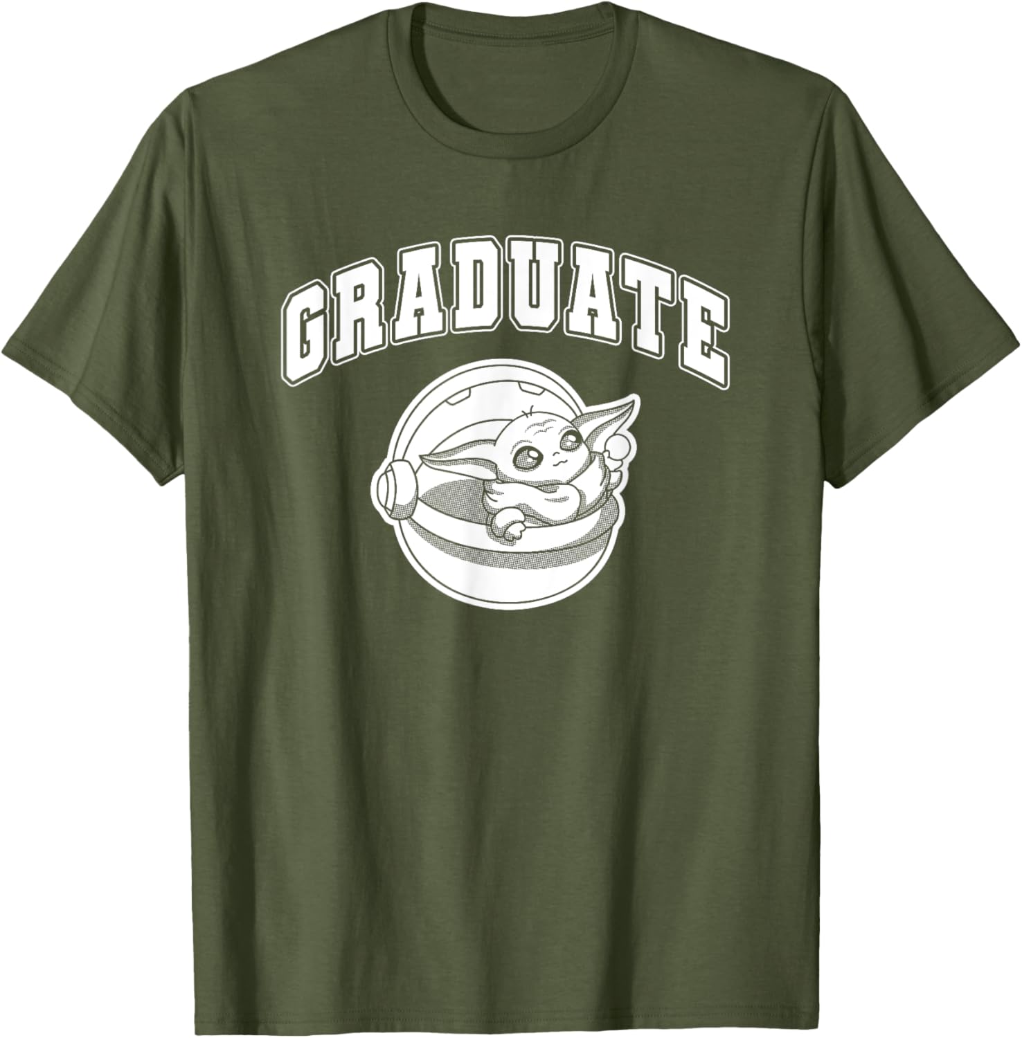 Star Wars The Mandalorian Grogu High School Tee for Fans and Graduates - 12