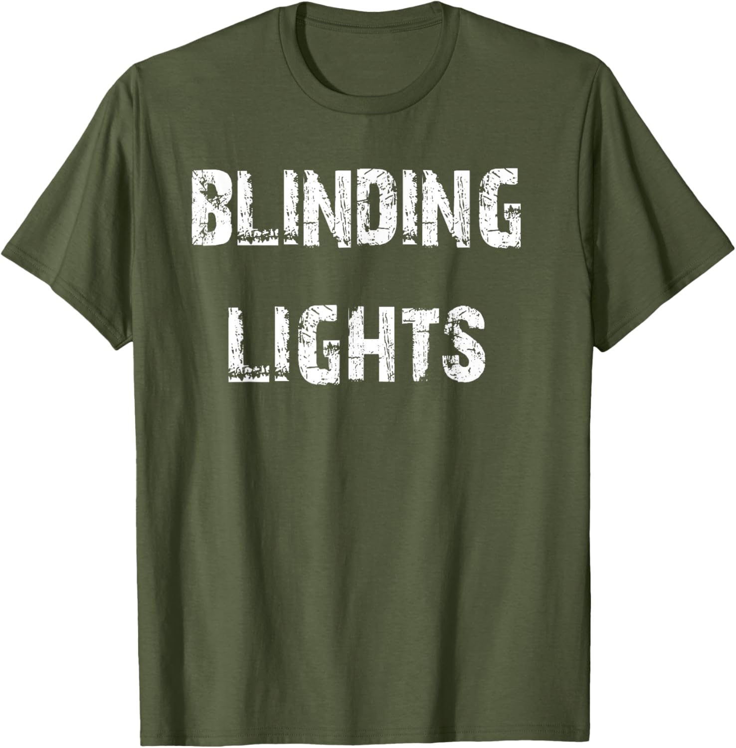 Trendy Blinding Lights T-Shirt for Music Lovers - Comfortable Casual Wear - 3