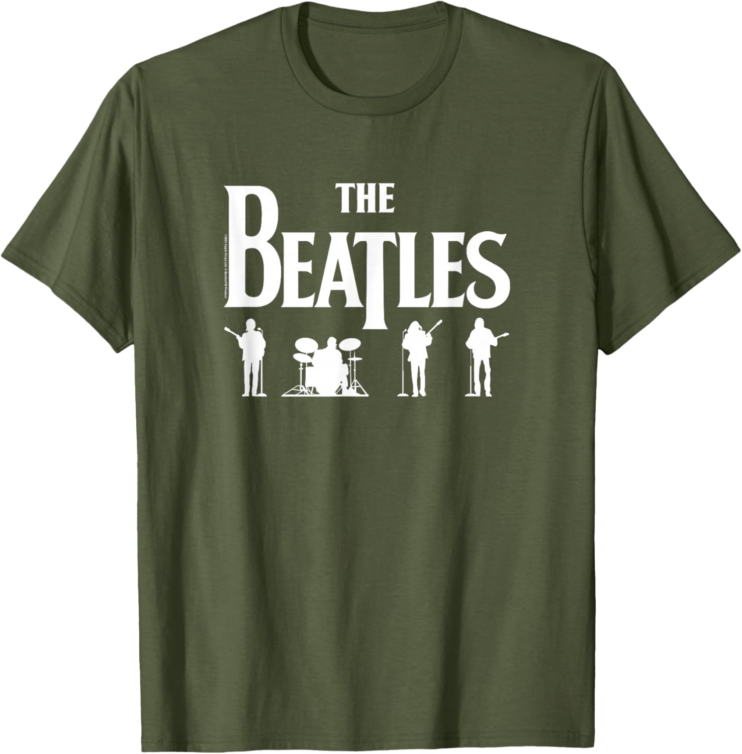 The Beatles Let It Be Light Silhouettes T-Shirt for Music Lovers - 7