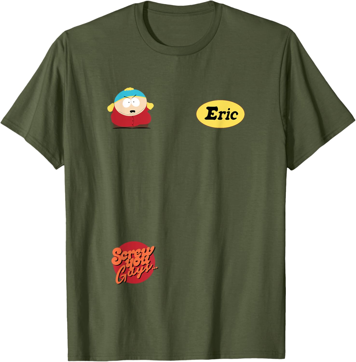 South Park Cartman Tree Hugging Hippie T-Shirt for Fun Style - 13