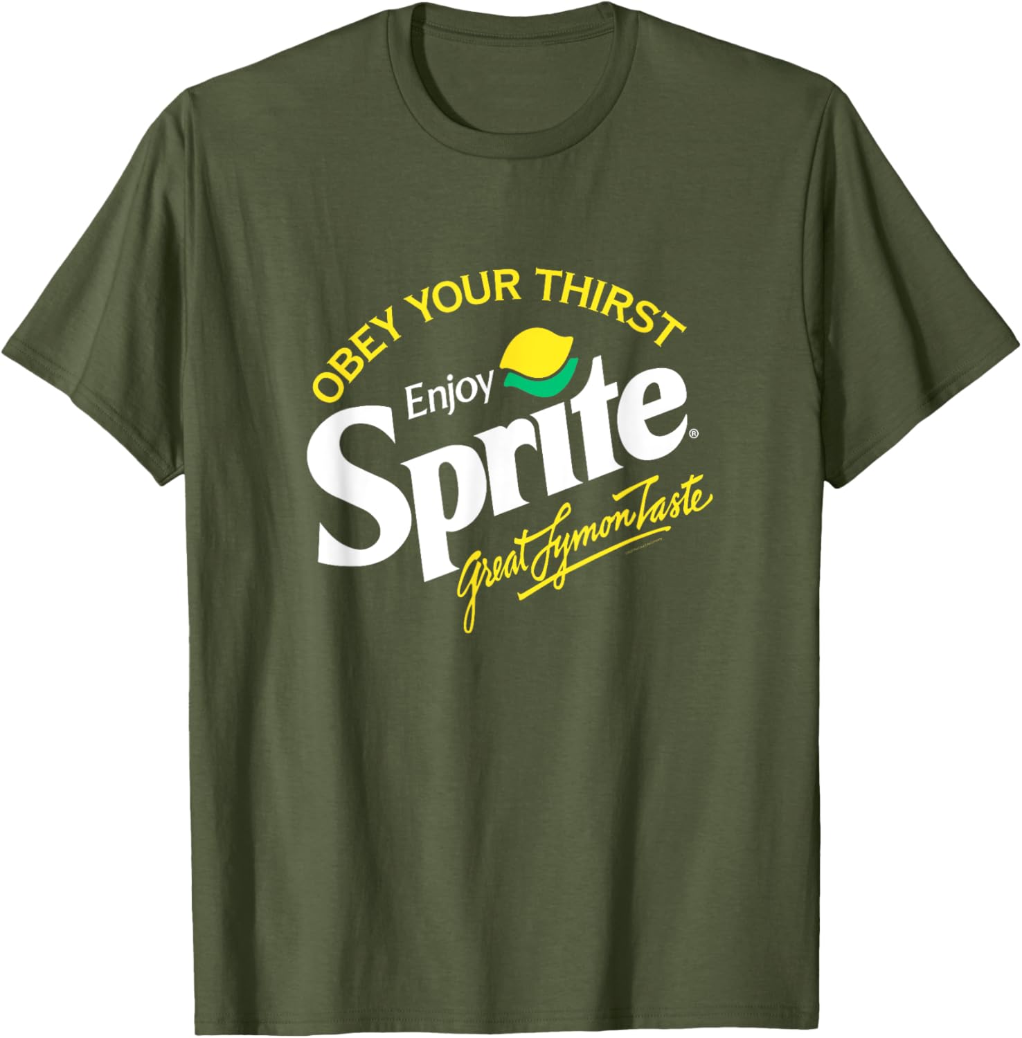 Sprite Obey Your Thirst Classic Logo T-Shirt for Stylish Comfort - 2