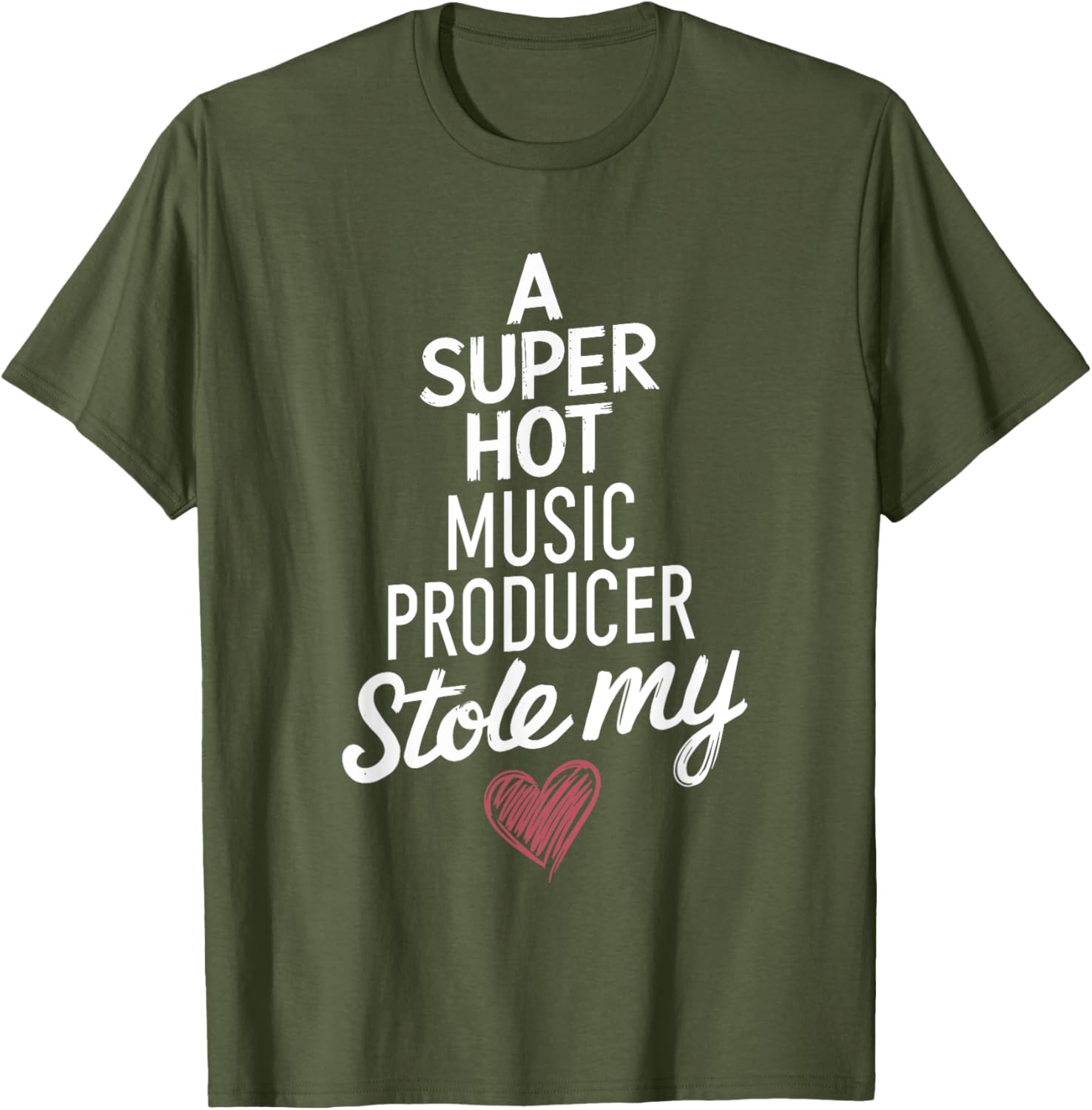 Super Hot Music Producer Stole My Heart Valentine's Day T-Shirt - 7
