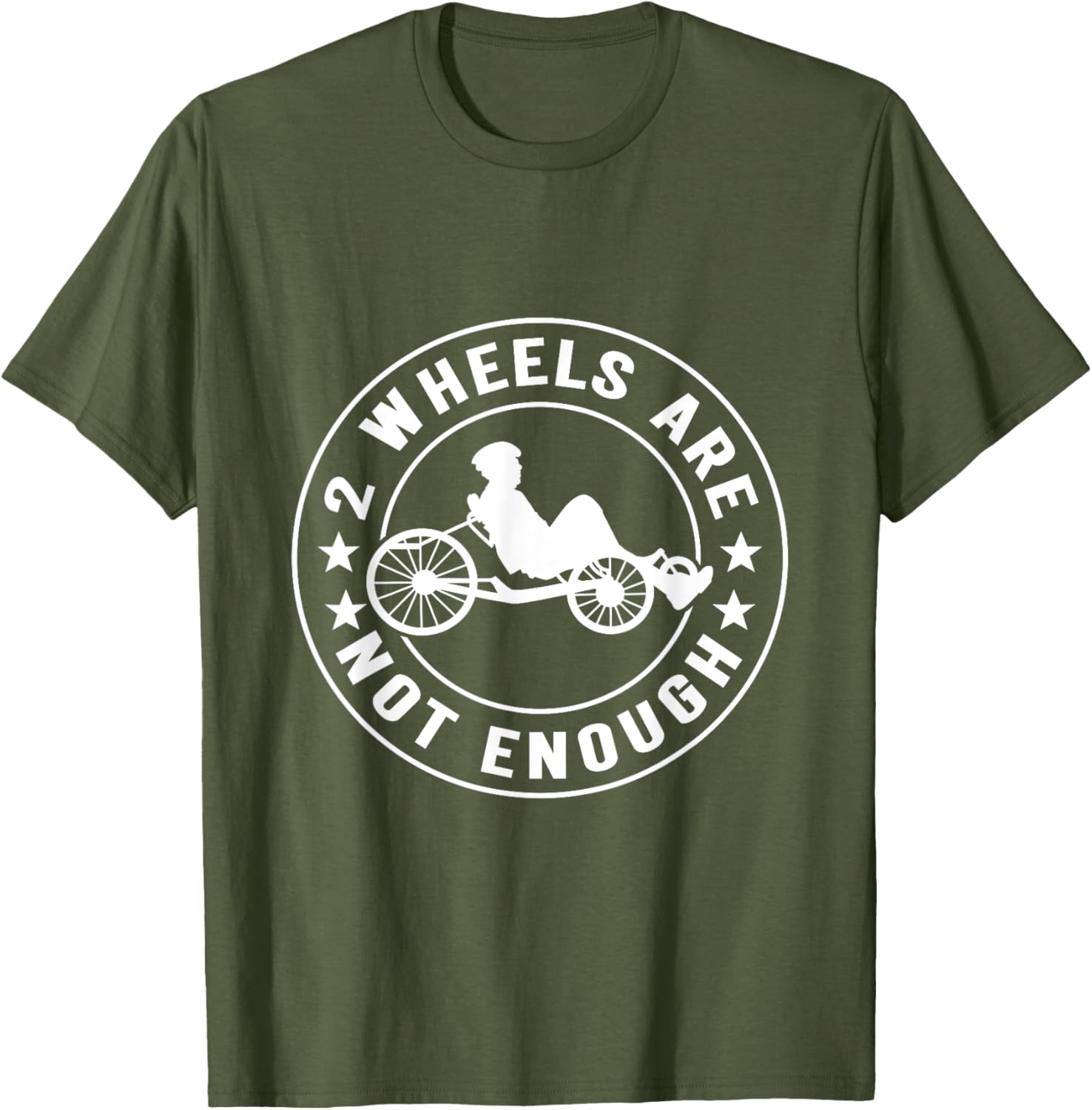 Recumbent Trike Cycling T-Shirt for Enthusiasts - Fun and Comfortable Wear - 5