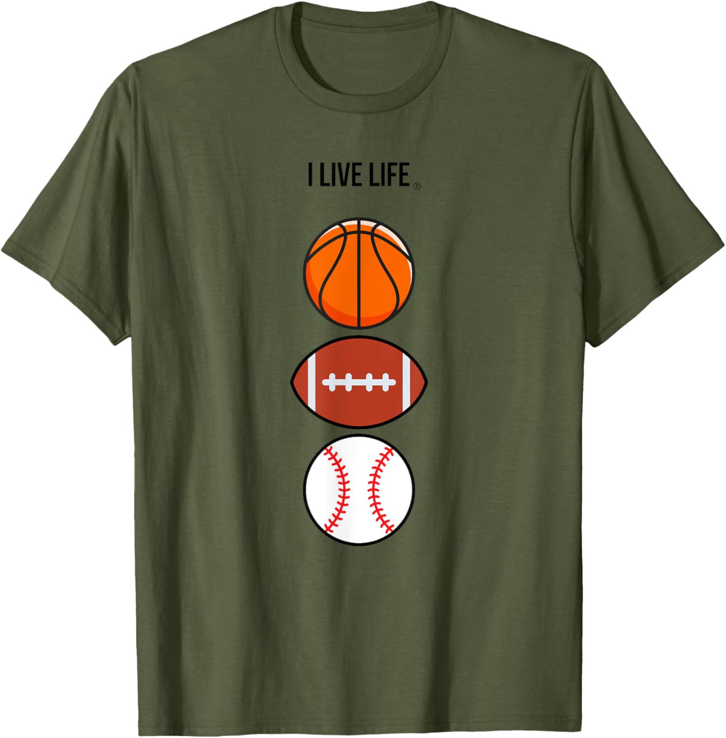 Ultimate Sports Fan T-Shirt for Basketball Football Baseball Lovers - 9