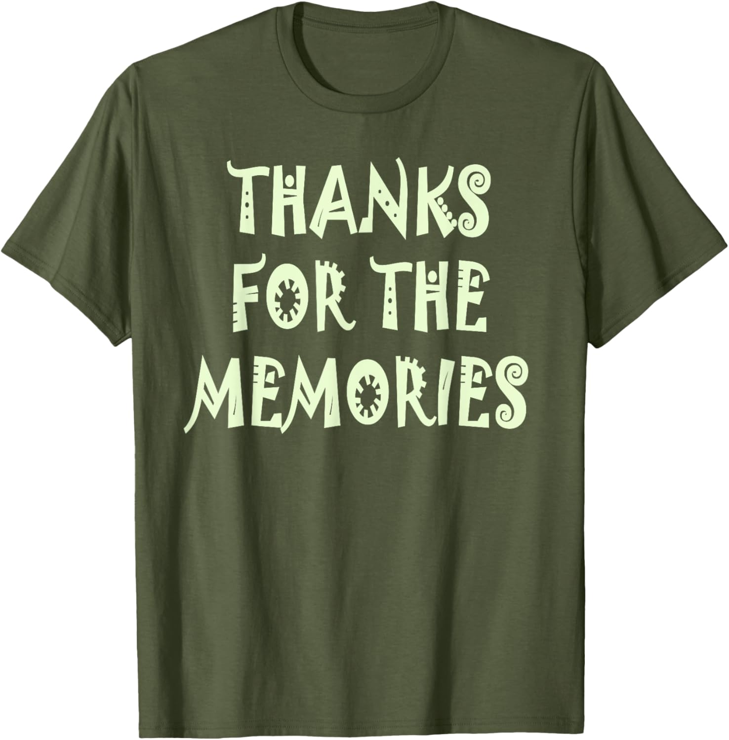 Thanks for the Memories T-Shirt Perfect for Nostalgic Moments - 19