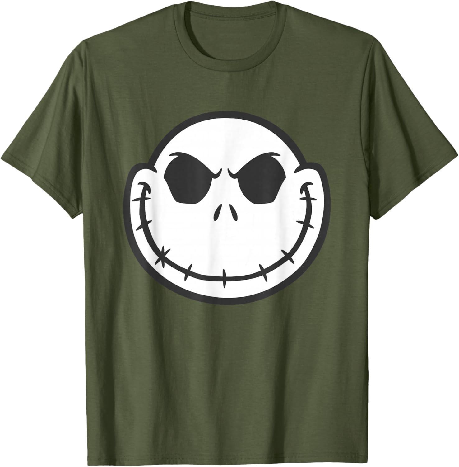 Disney The Nightmare Before Christmas Skellington Smiley T-Shirt for Fans - 2