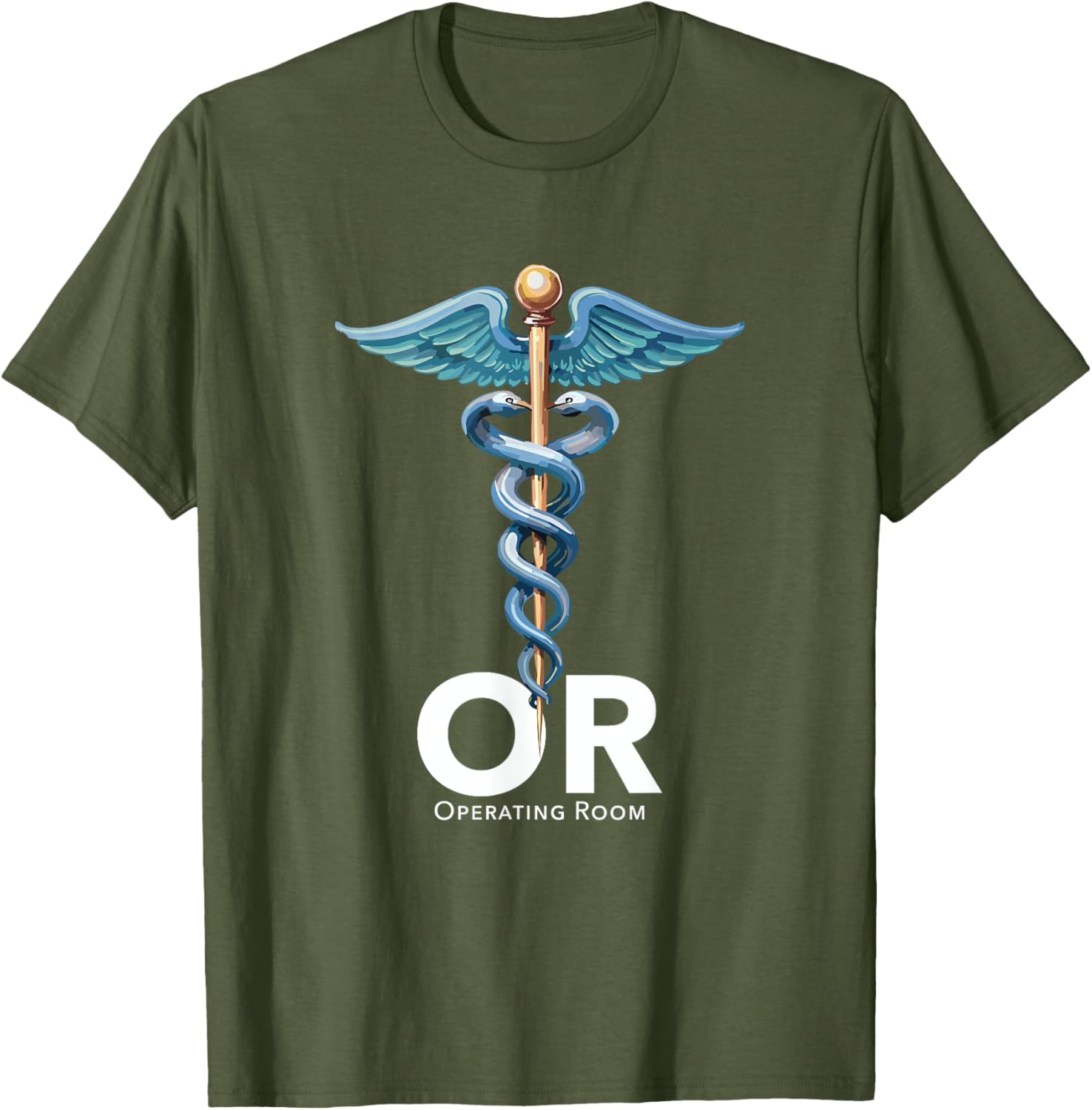 Operating Room Registered Nurse T-Shirt for Hospital Staff Uniform - 8