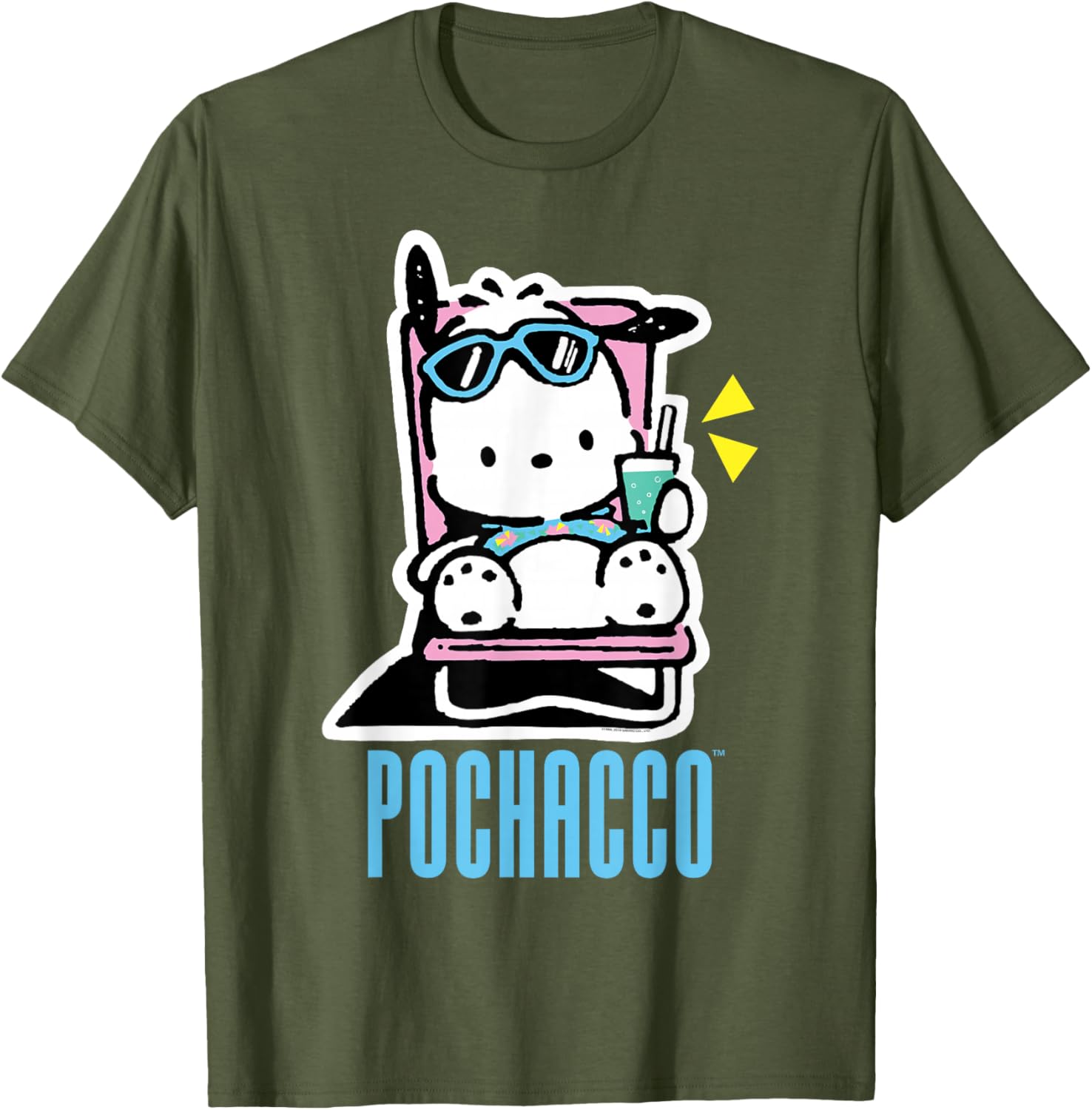 Pochacco Summer Drink T-Shirt for All Ages - Fun and Trendy Design - 5