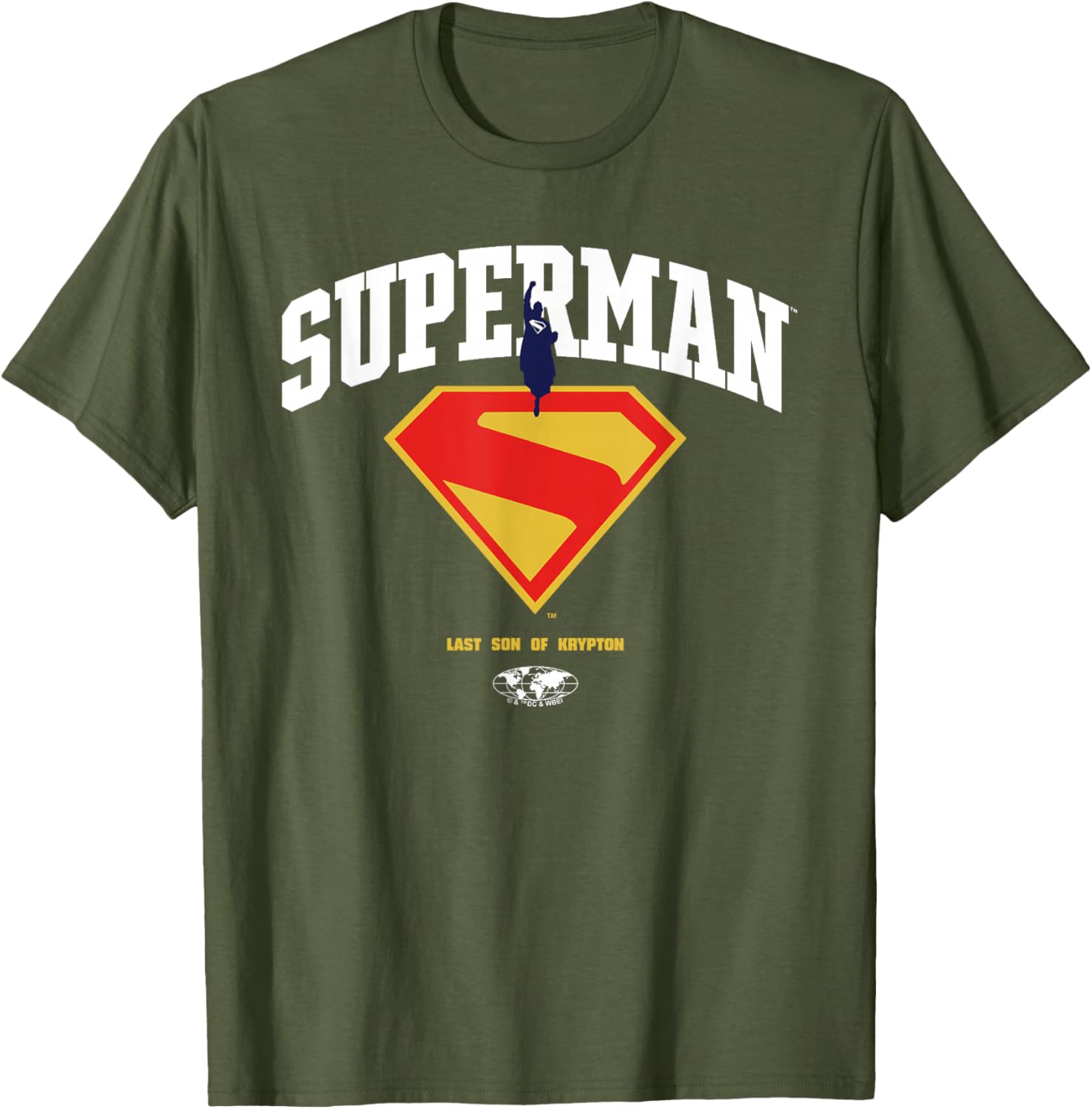 Superman 2025 College Logo T-Shirt for Stylish Fans and Students - 4
